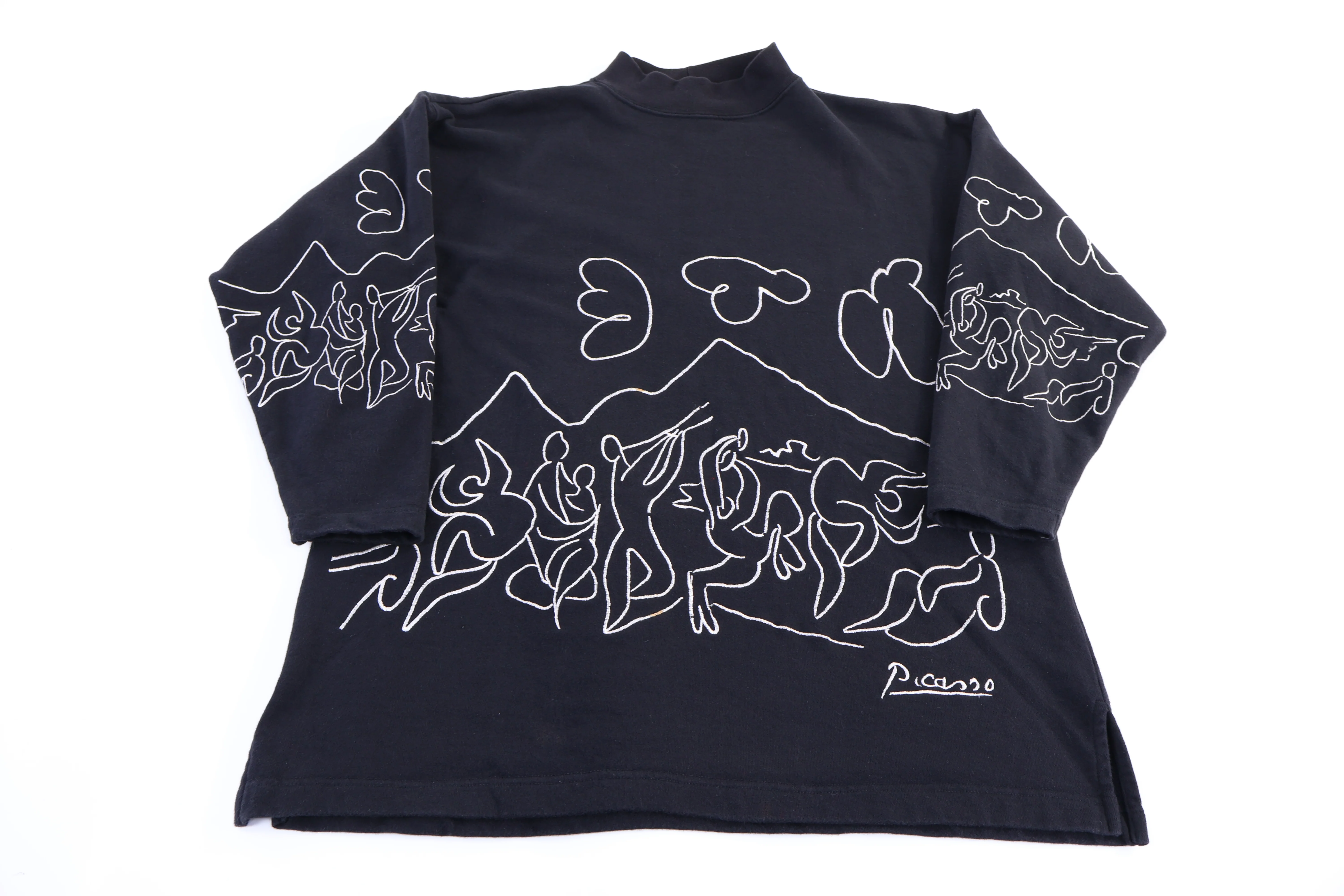 90's Picasso Collection Pullover Sweater