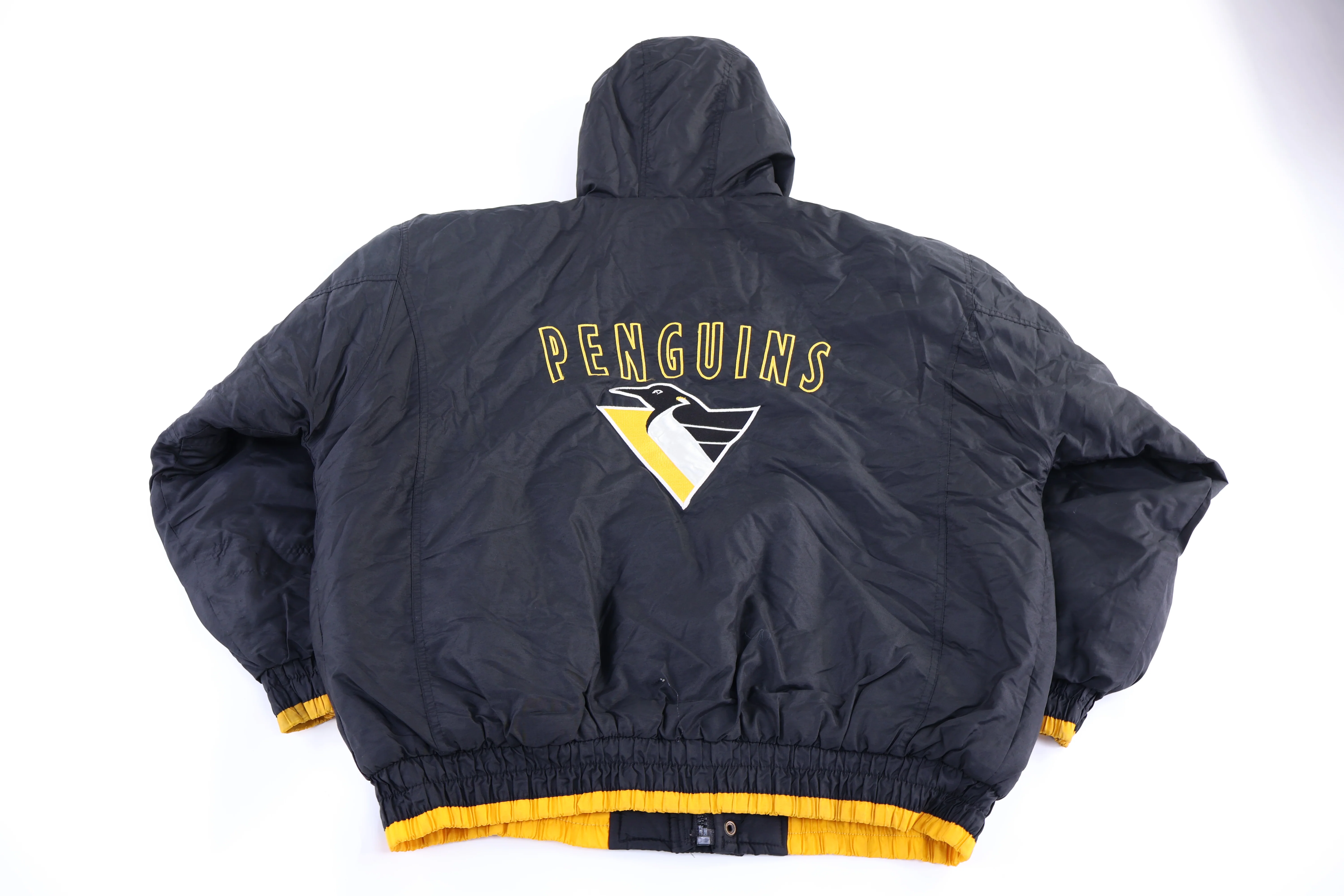 90's Pittsburgh Penguins Hockey Full Zip Jacket - Image 2