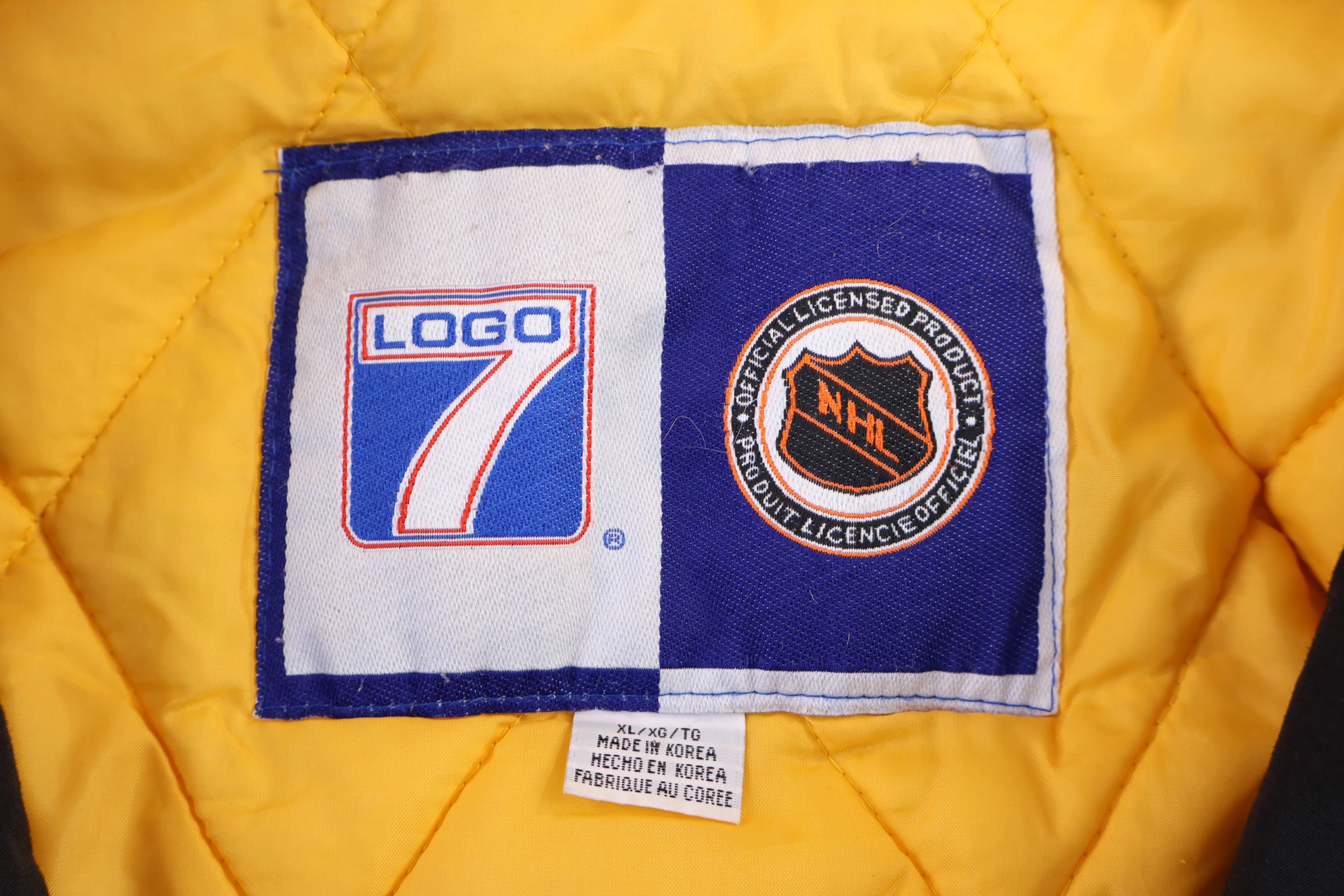 90's Pittsburgh Penguins Hockey Full Zip Jacket - Image 3
