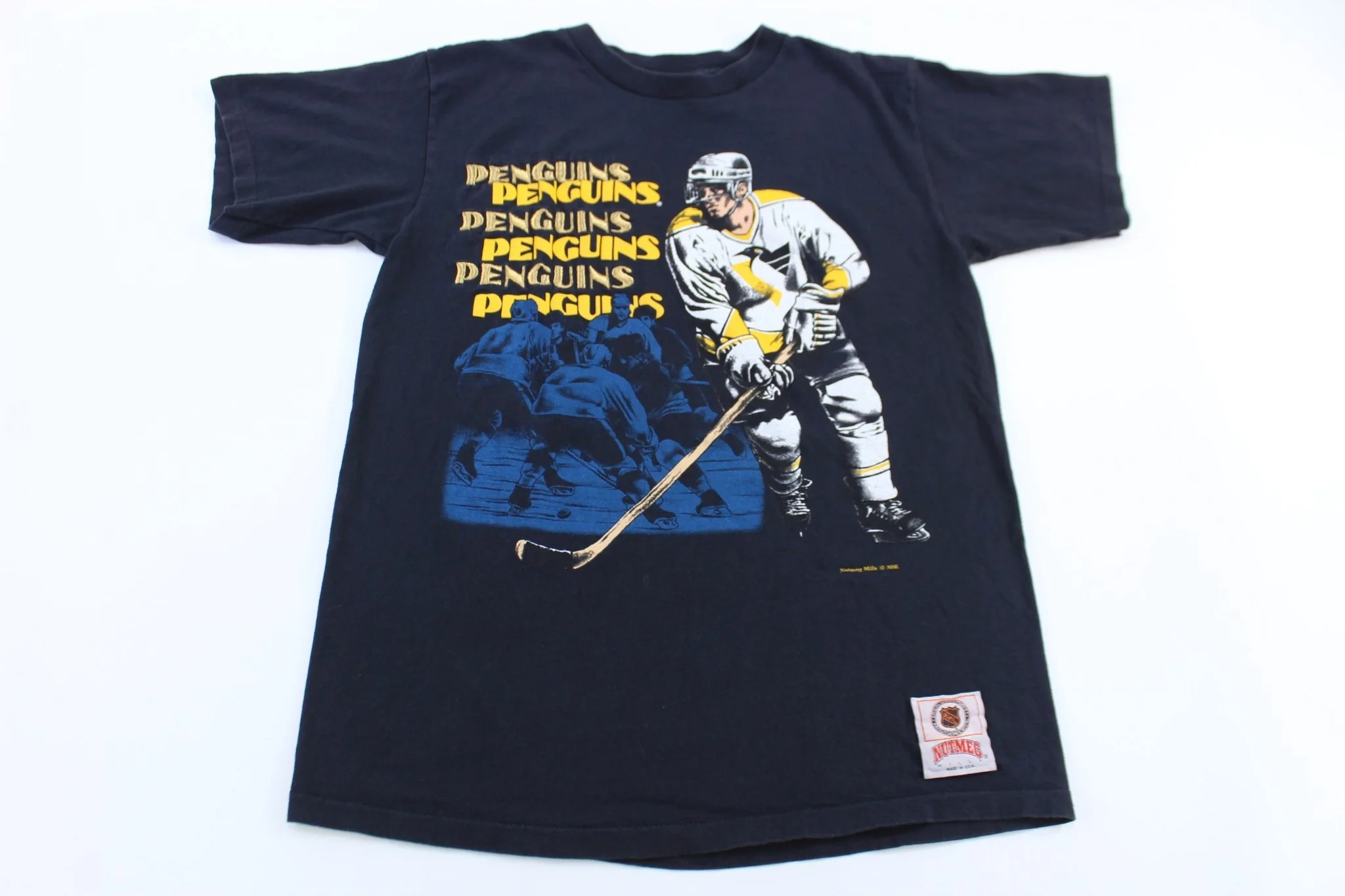 90's Pittsburgh Penguins Hockey T-shirt