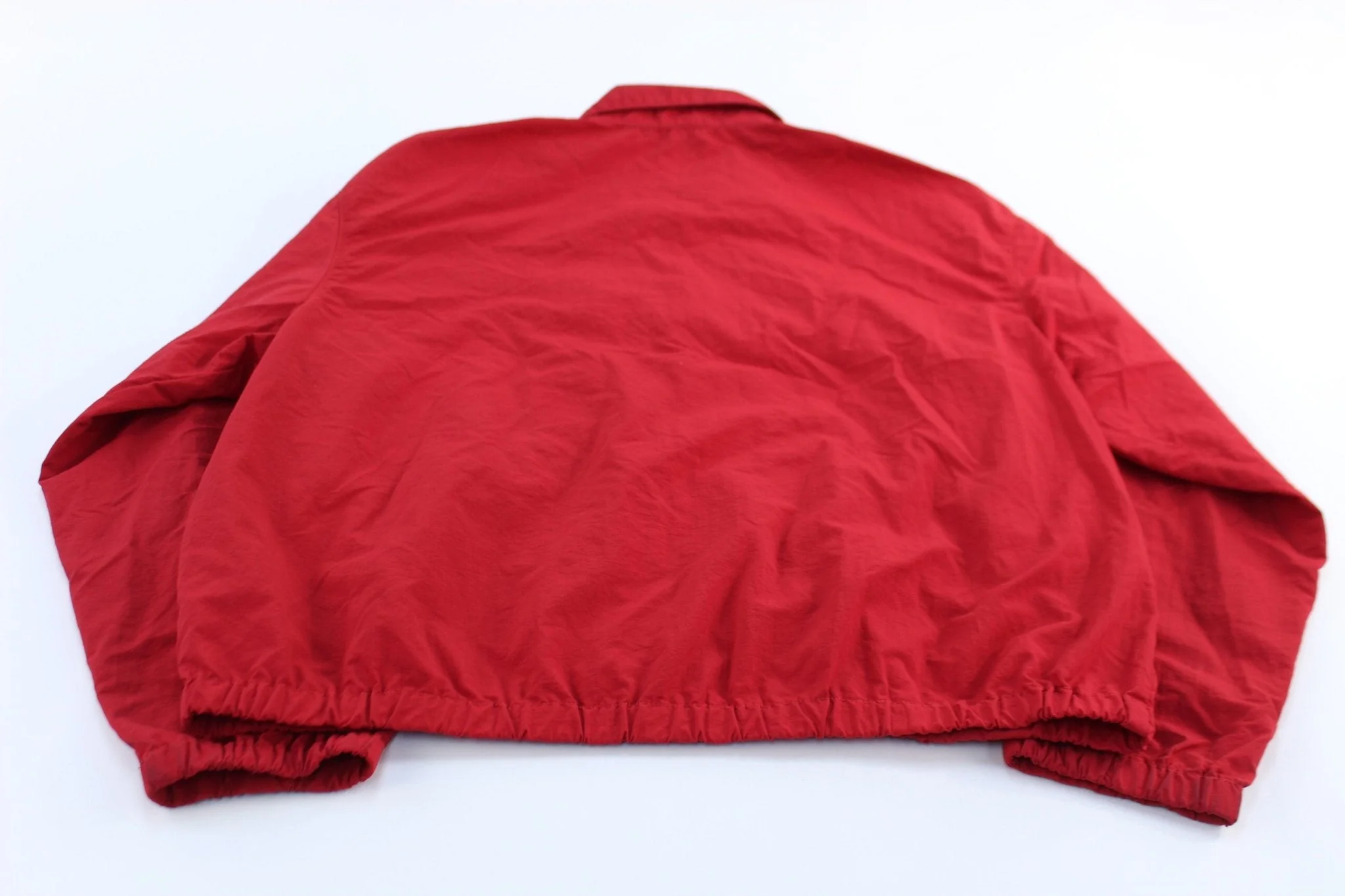 90's Polo by Ralph Lauren Embroidered Golf Logo Red Zip Up Jacket - Image 2
