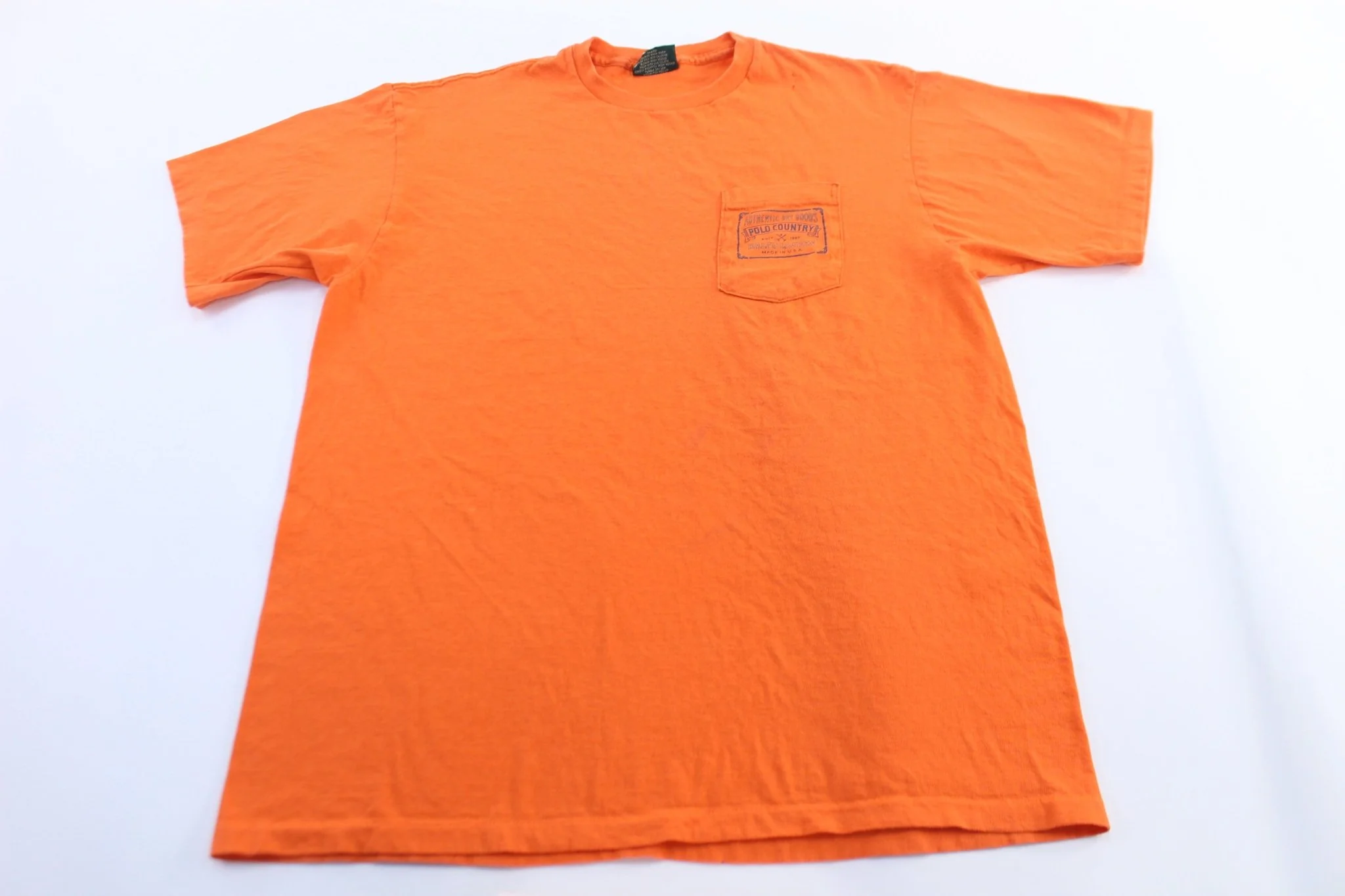 90's Ralph Lauren Polo Country Orange T-Shirt