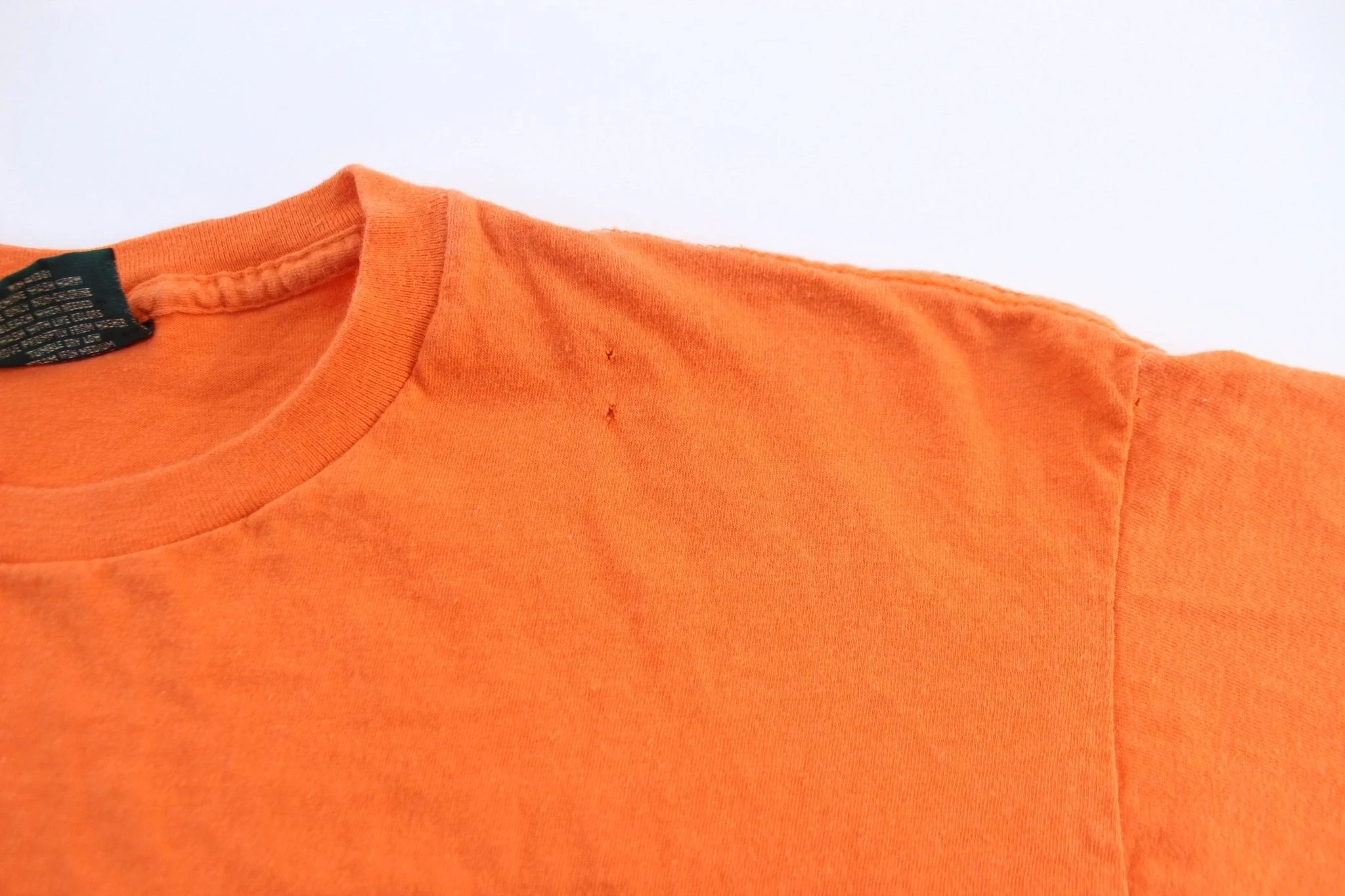 90's Ralph Lauren Polo Country Orange T-Shirt - Image 3