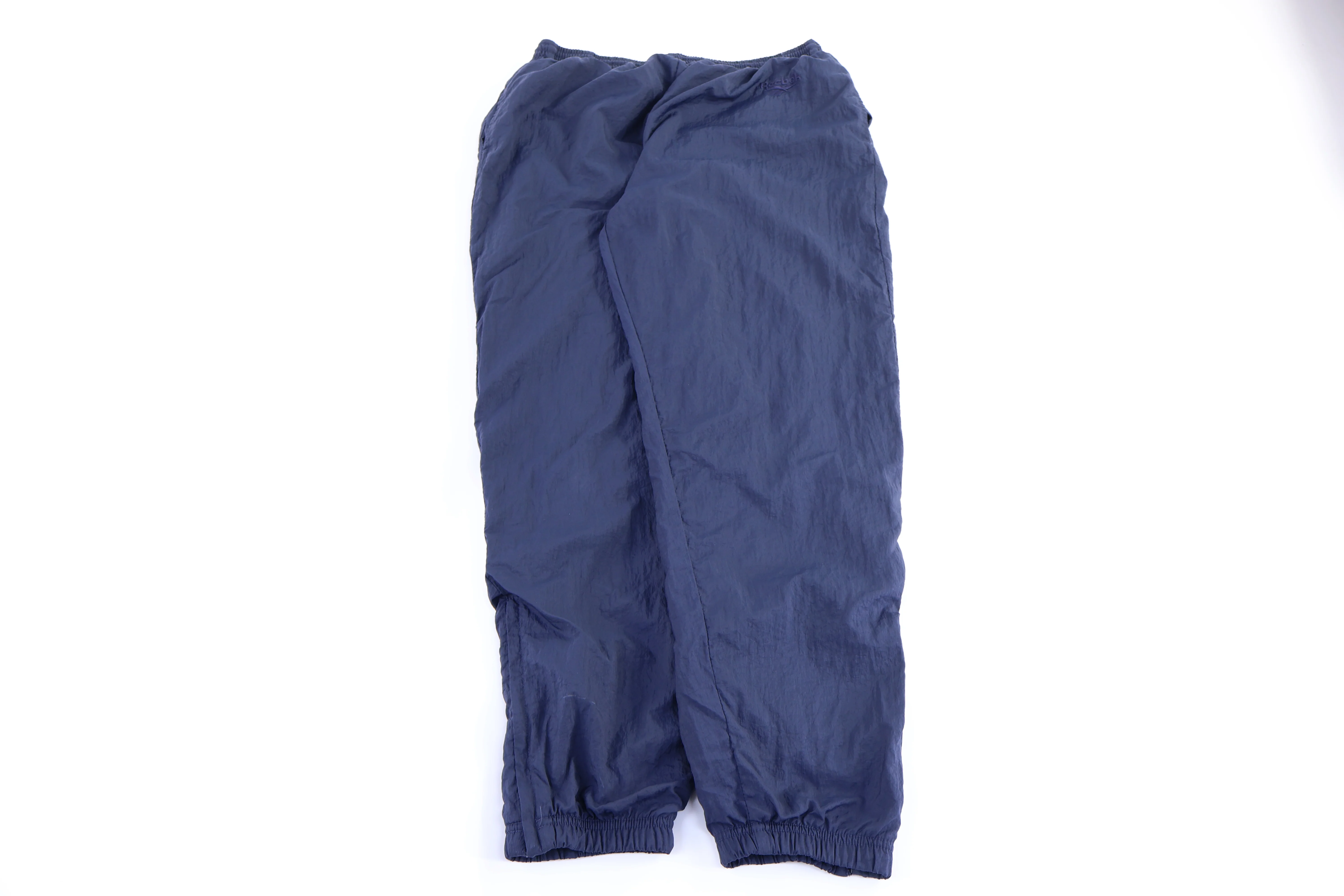 90's Reebok Embroidered Logo Blue Pants