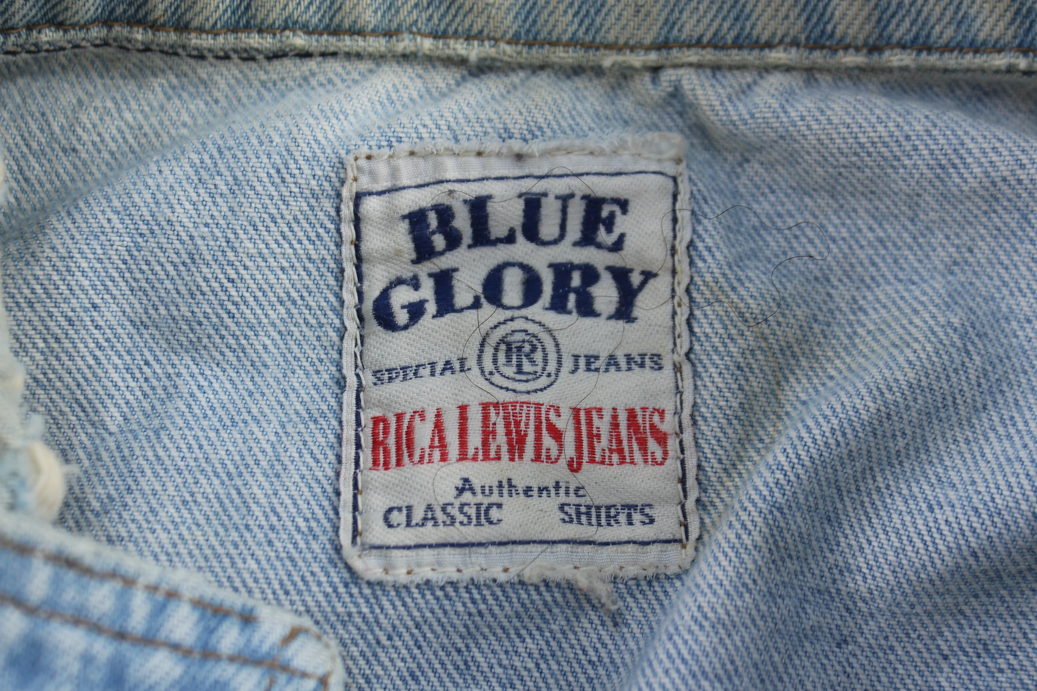 90's Rica Lewis Jeans Denim Jacket - Image 5