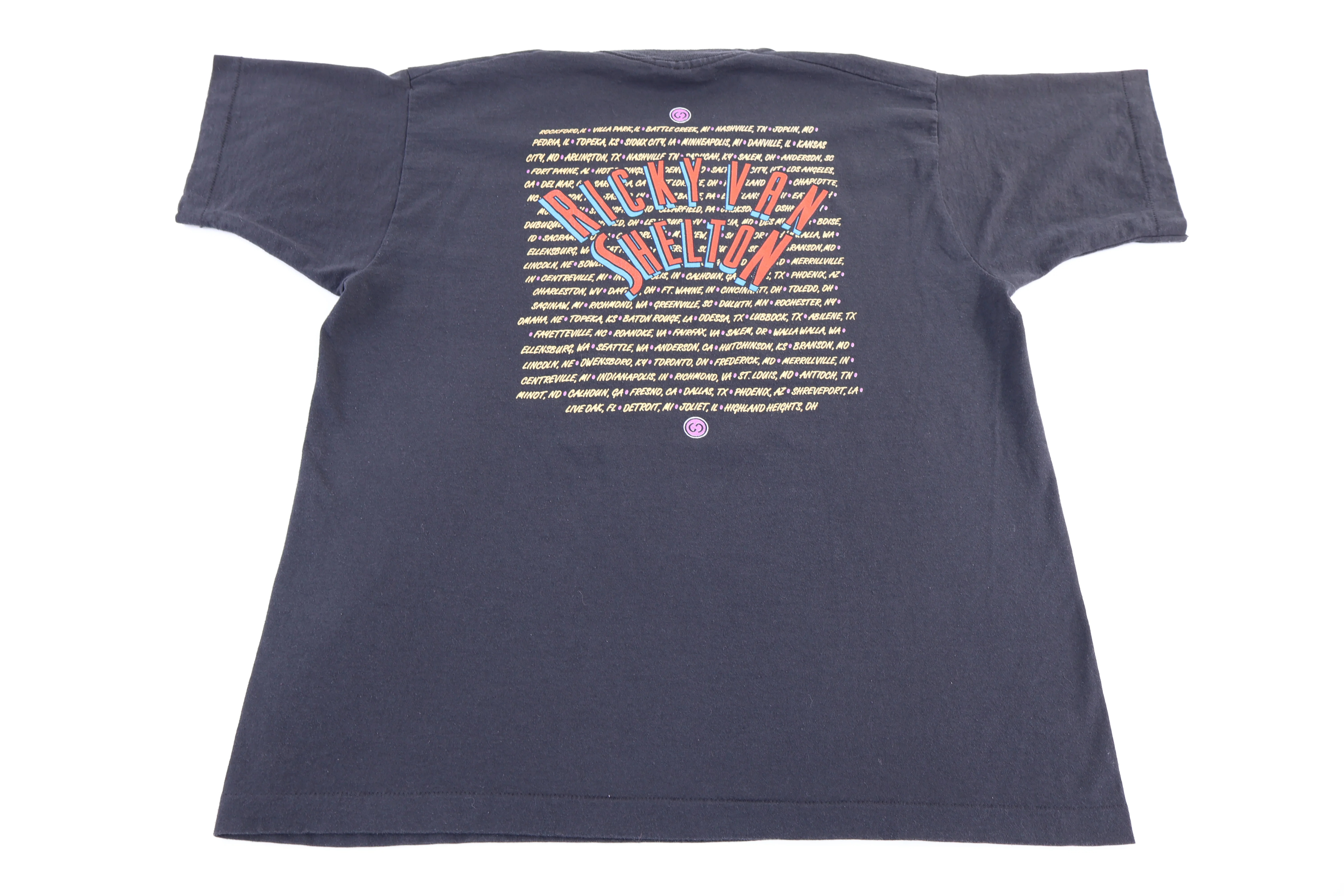 90's Ricky Van Shelton Tour T-shirt - Image 2