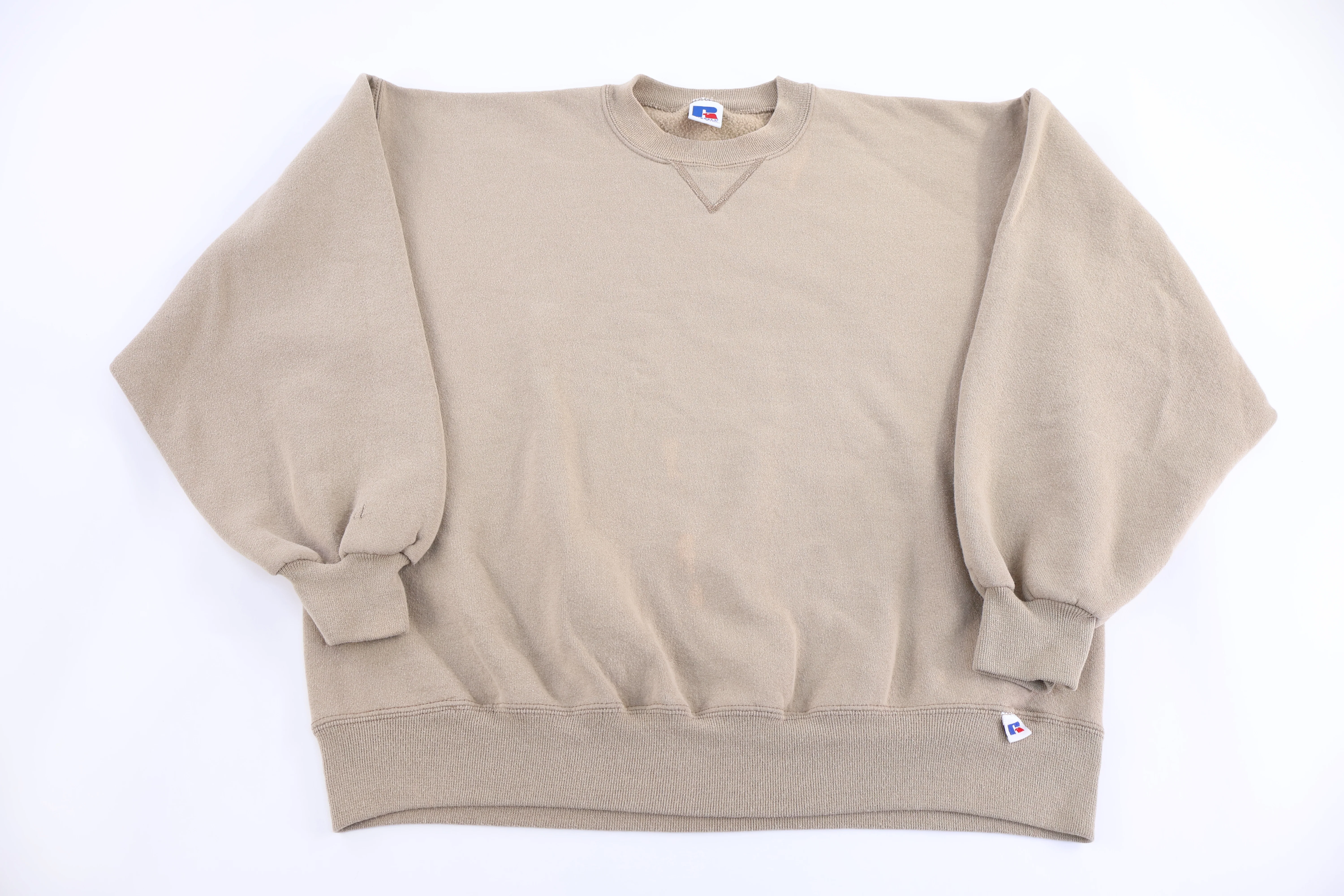 90's Russell Athletic Tan Sweatshirt