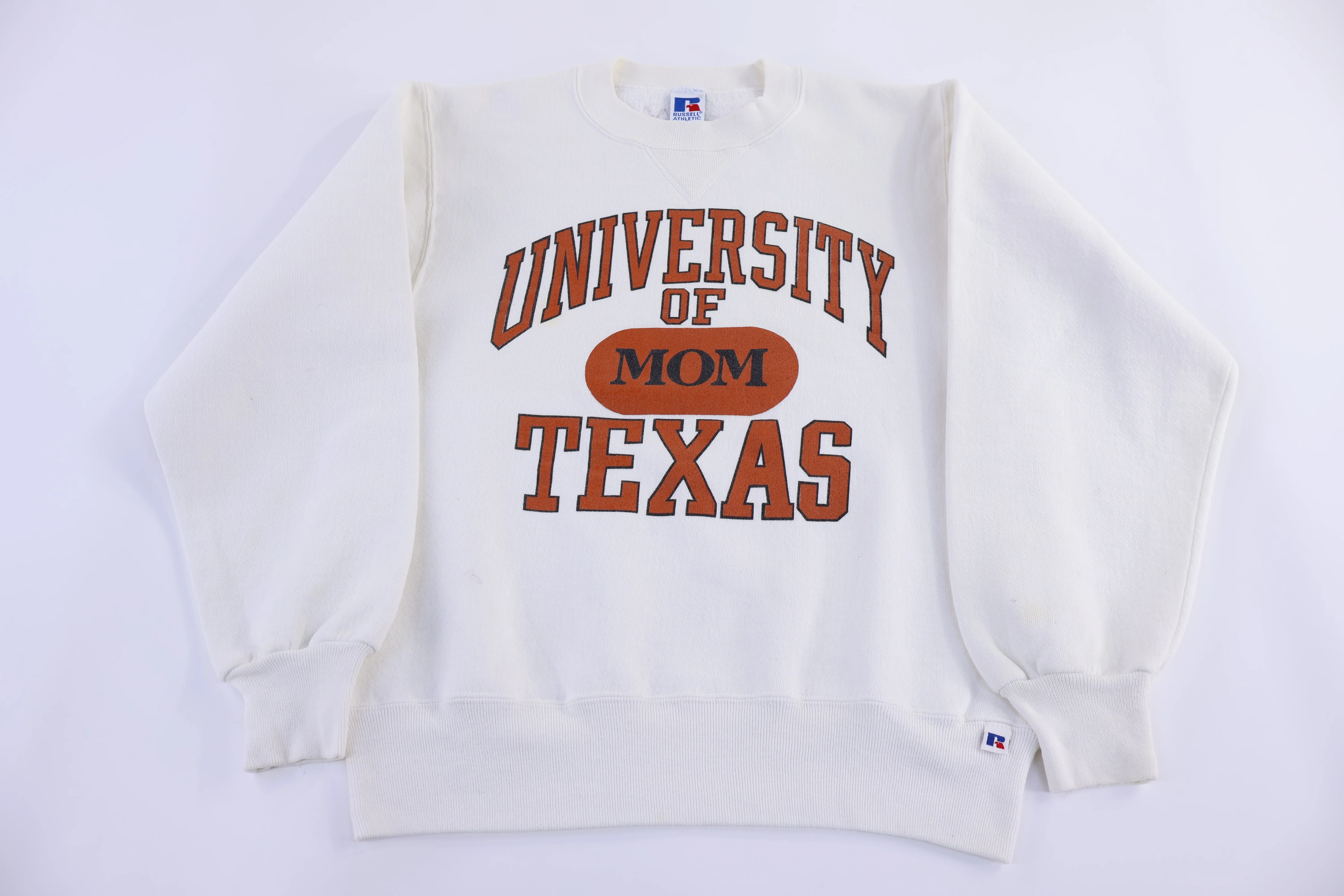 90's Russell University of Texas Mom Sweatshirt