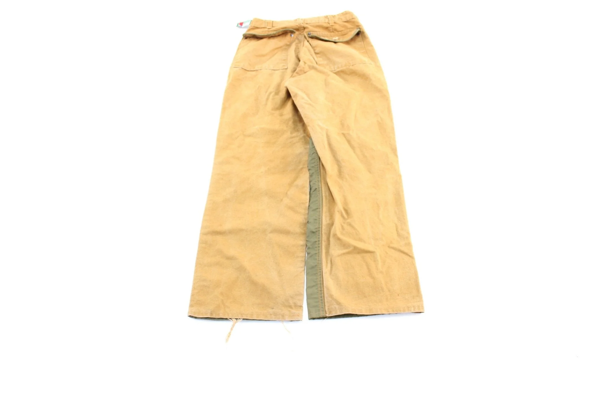 90's SafTbak Tan Hunting Pants - Image 2