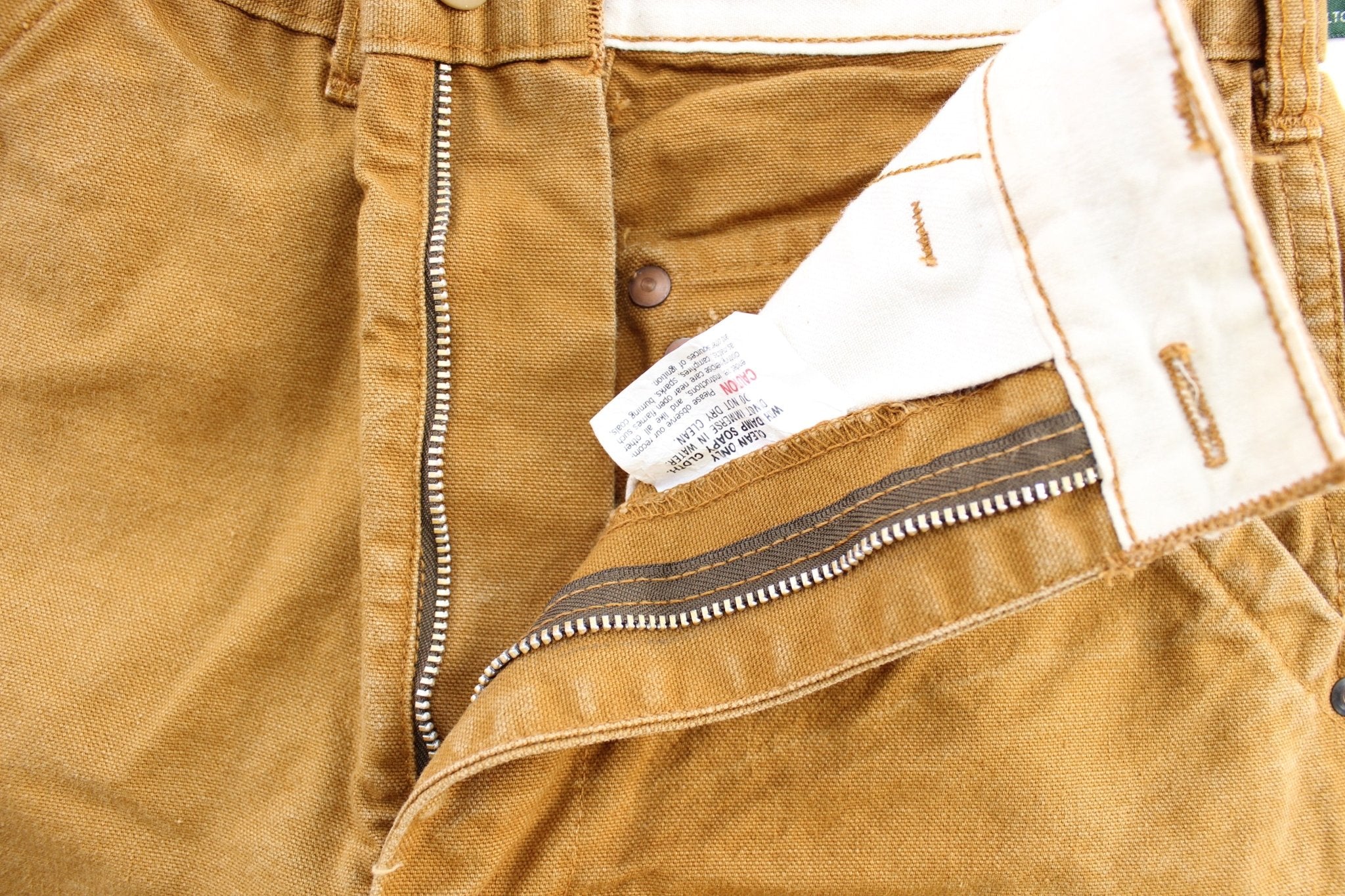 90's SafTbak Tan Hunting Pants - Image 4