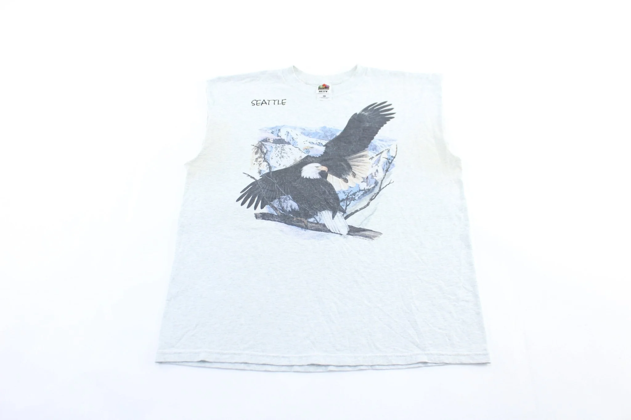 90's Seattle Eagle Graphic Tank Top
