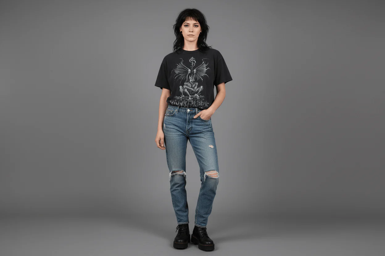 90's Skinny Puppy Last Rights World Tour T-shirt - Image 2
