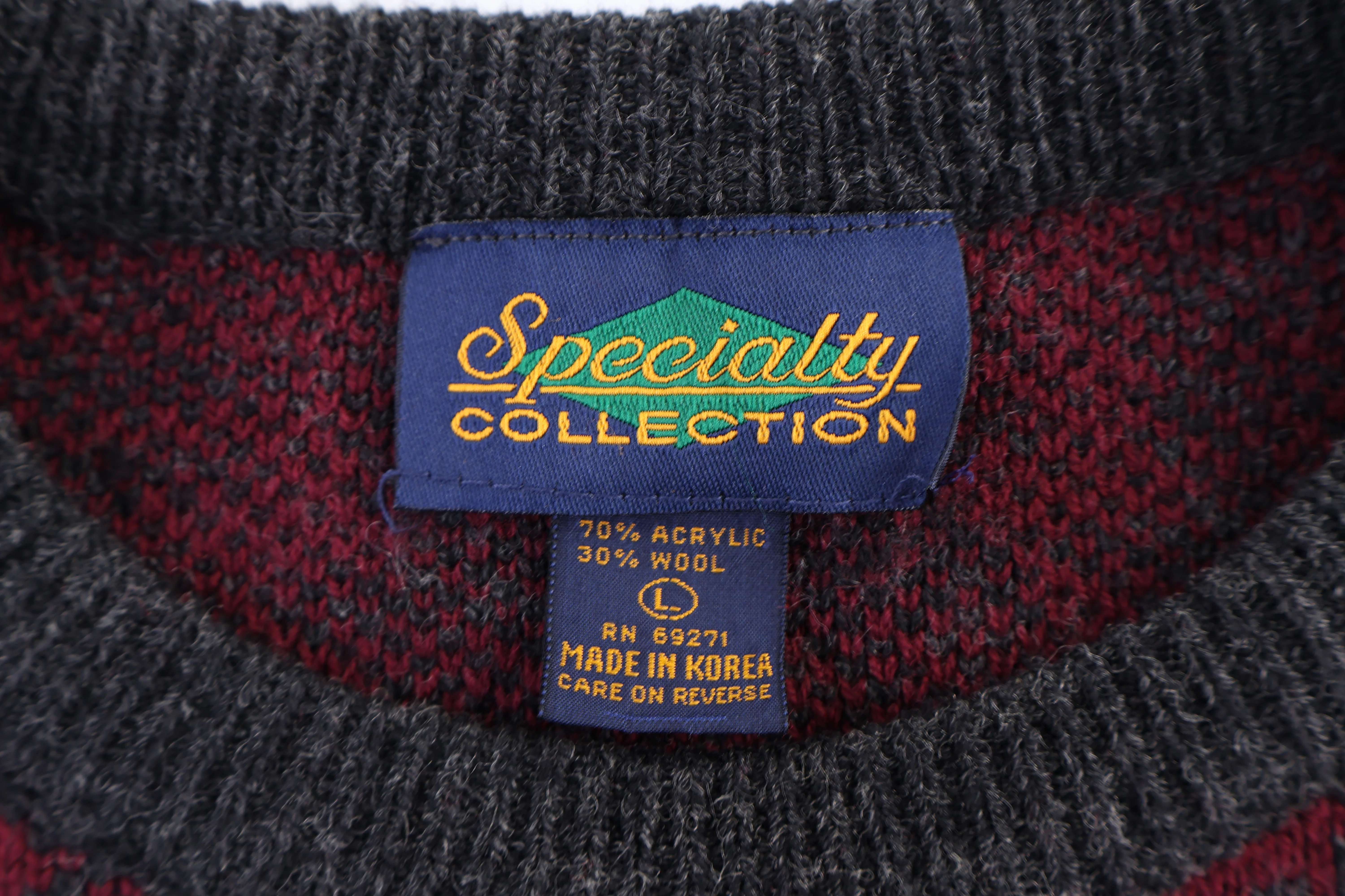 90's Specialty Collection Golf Knit Sweater - Image 3