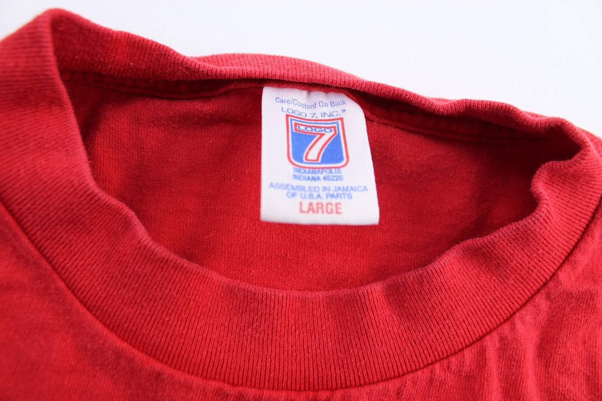 90's St. Louis Cardinals Embroidered Logo 7 T-Shirt - Image 3