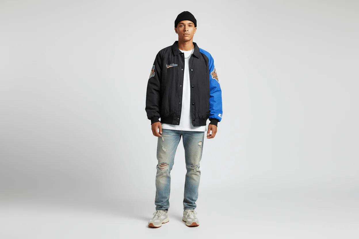 90's Starter Baseball World Series Full Zip Jacket - Image 2