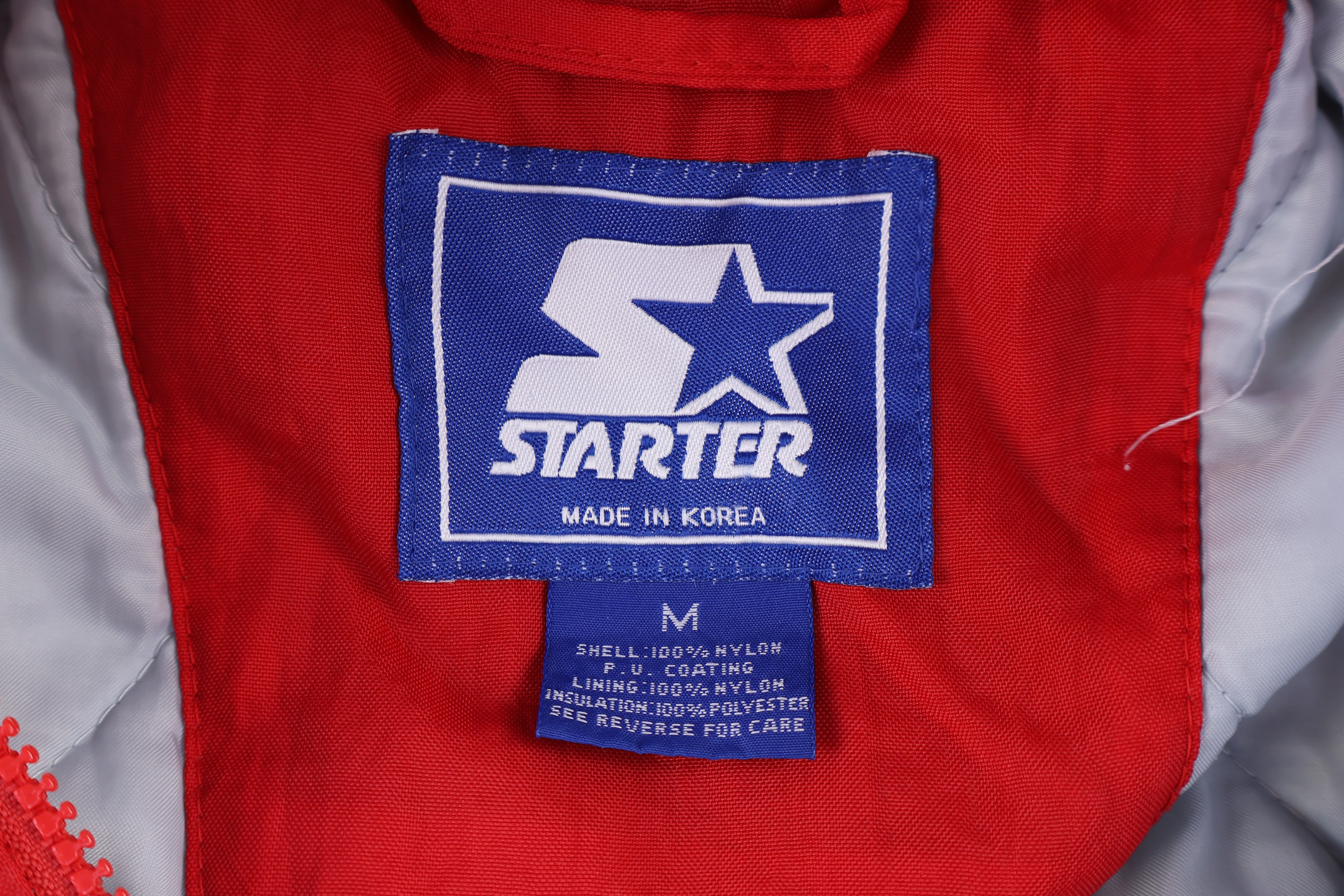 90's Starter Ohio State University Full Zip Jacket - Image 3