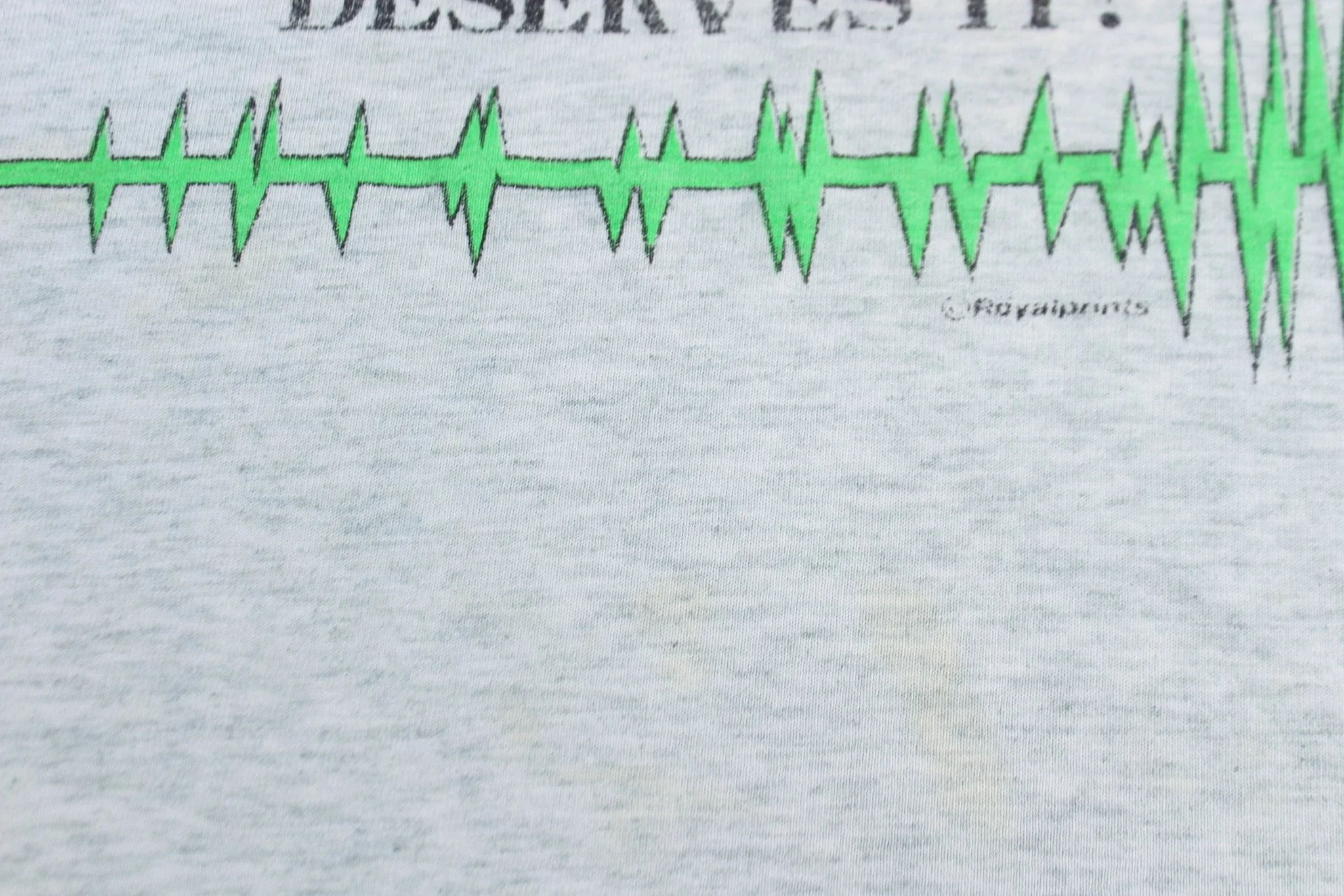90's Stress Humor Graphic T-shirt - Image 3