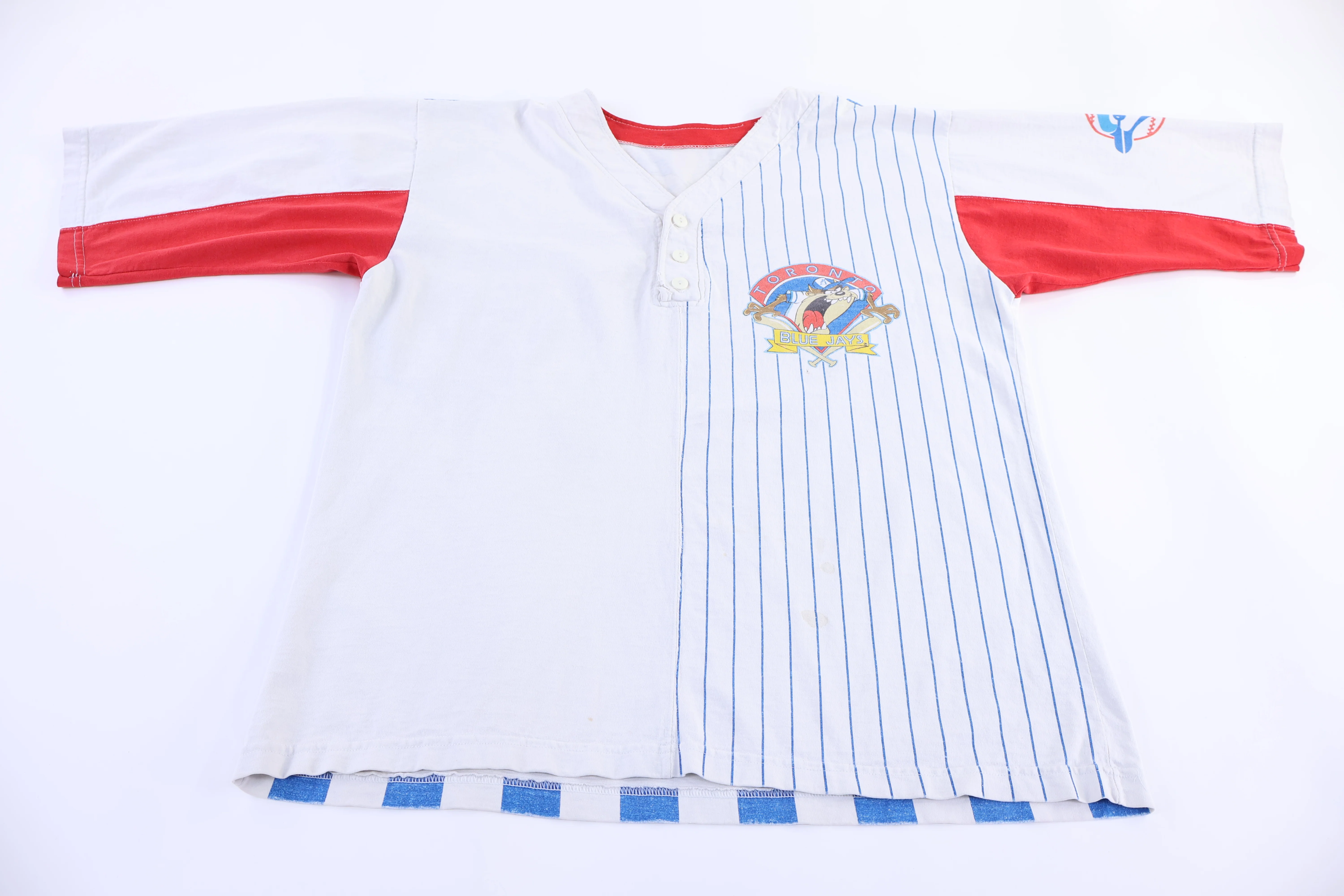 90's Taz The Devil Baseball Jersey - Image 2