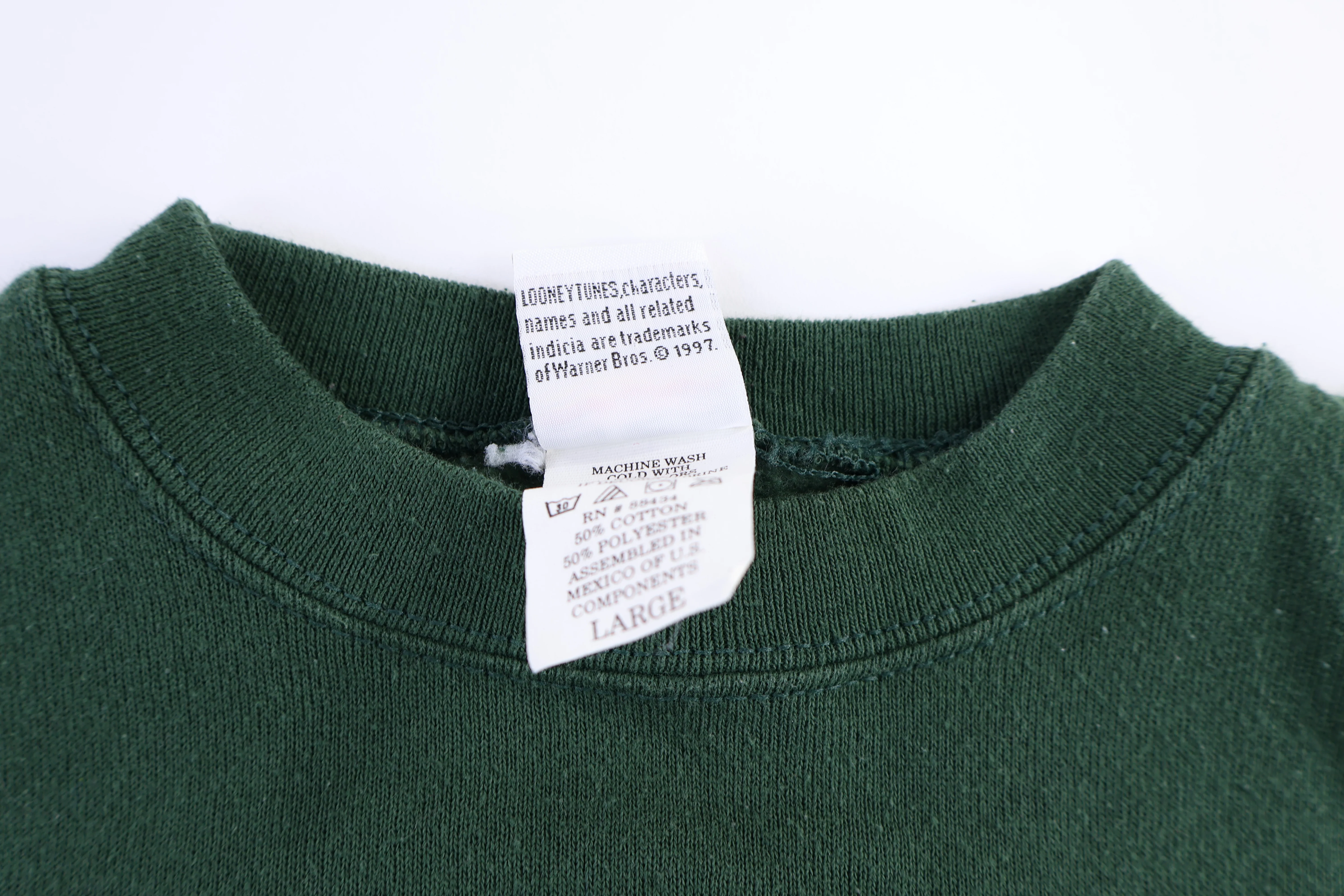 90's Taz The Devil Dinosaur Graphic Sweatshirt - Image 3