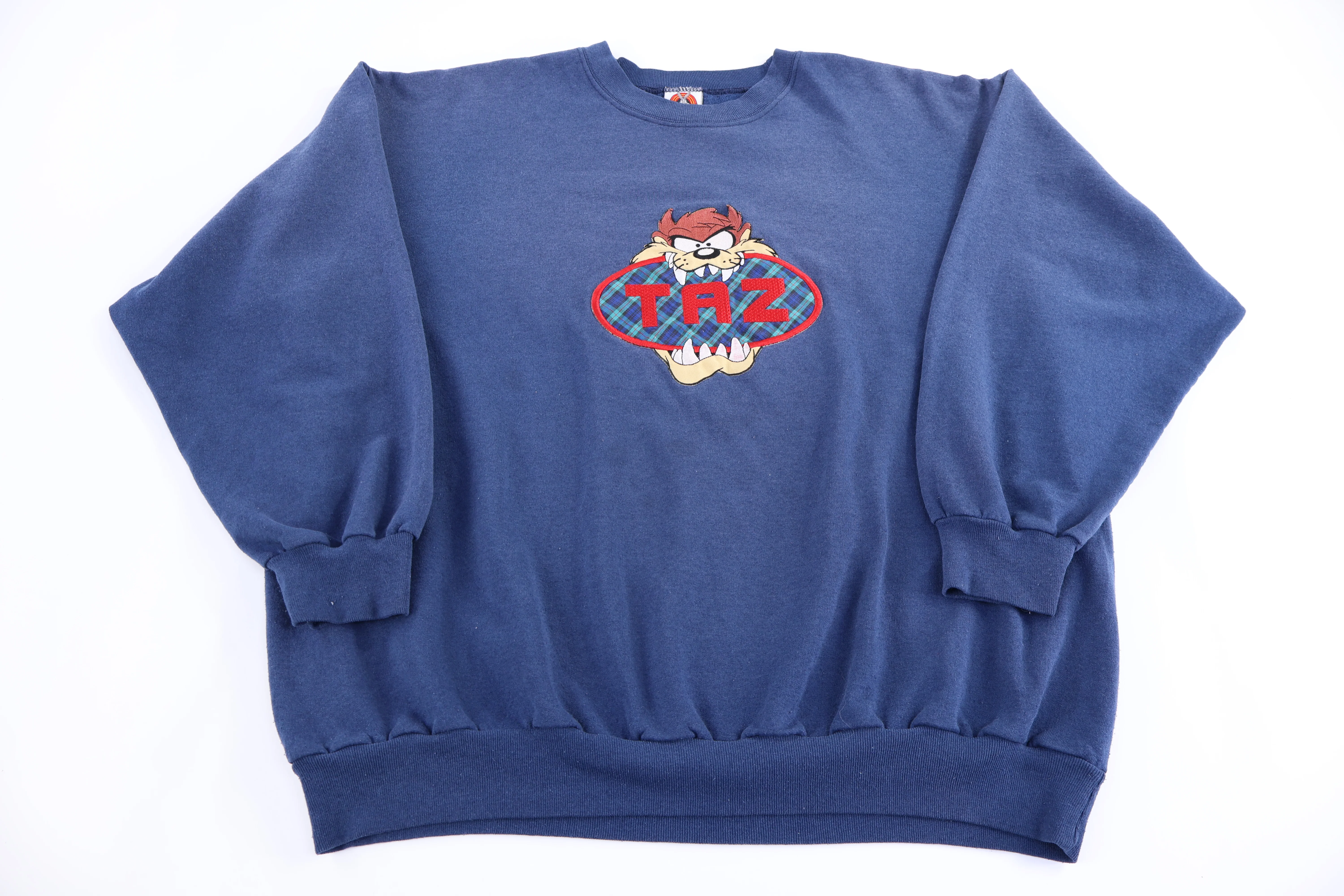 90's Taz The Devil Embroidered Sweatshirt