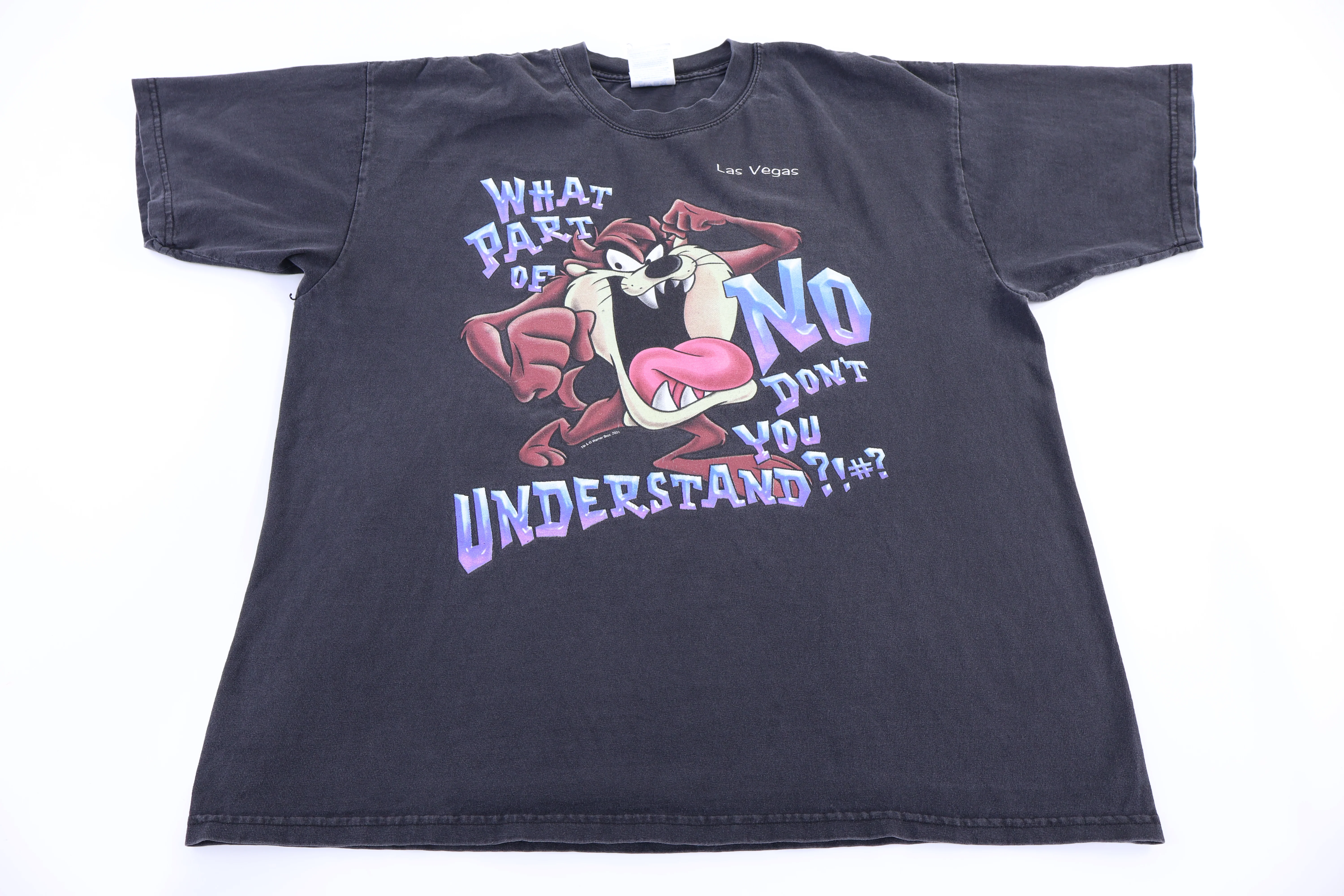 90's Taz "What Part of No Don't You Understand?" T-shirt