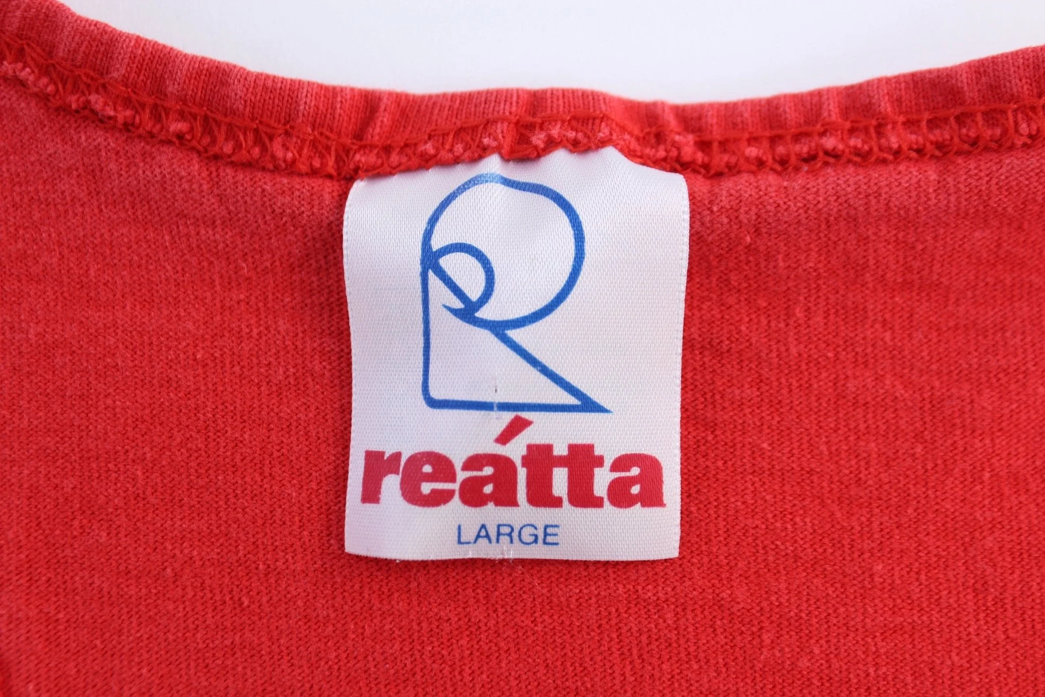 90's Texas Rangers Baseball Red Tank Top - Image 3