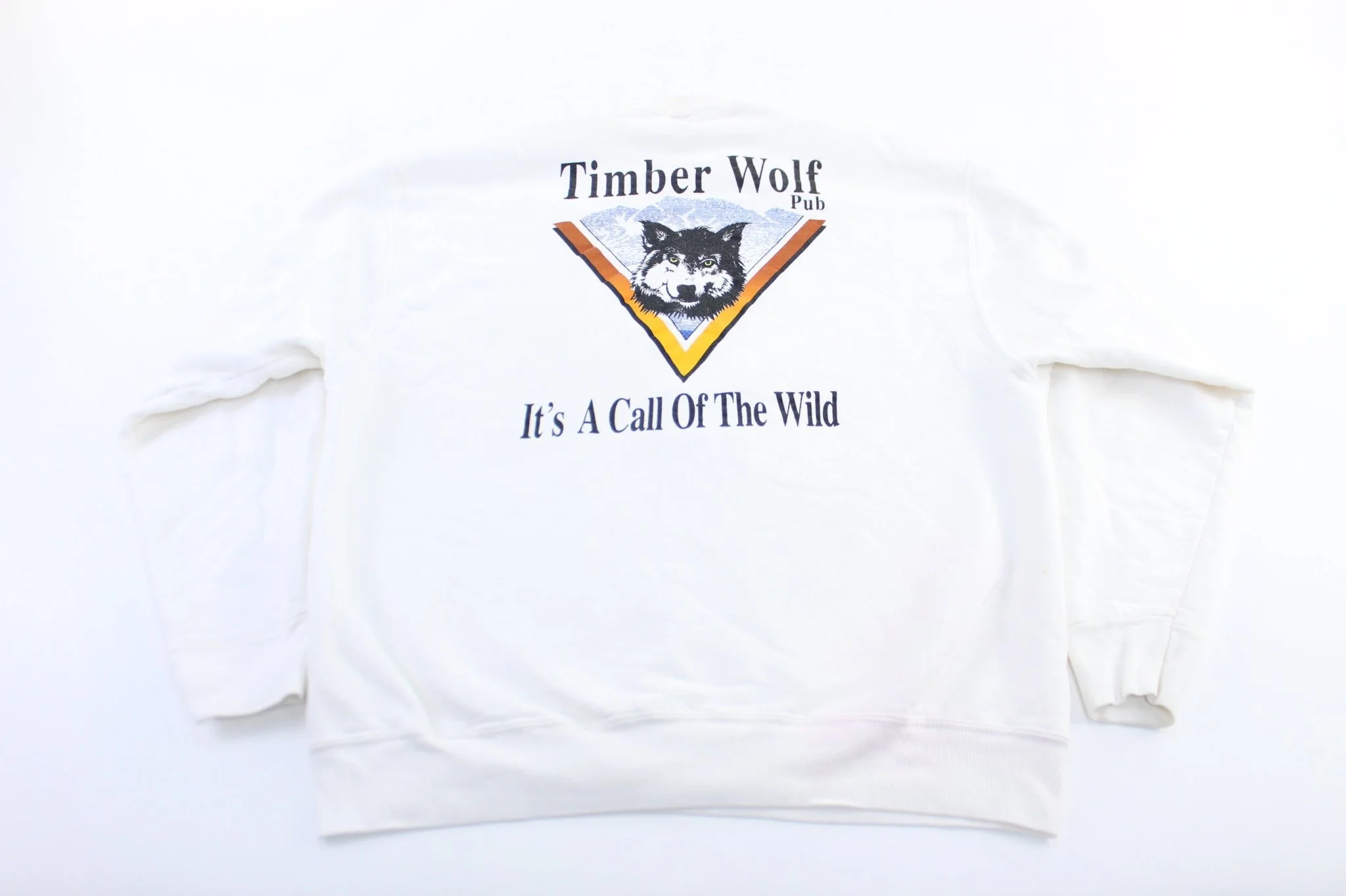 90's Timber Wolf Pub Sweatshirt - Image 2
