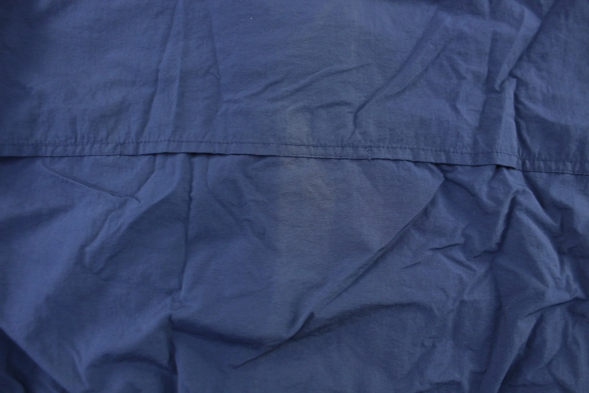 90's Tommy Hilfiger Embroidered Logo Navy Blue Zip Up Jacket - Image 3