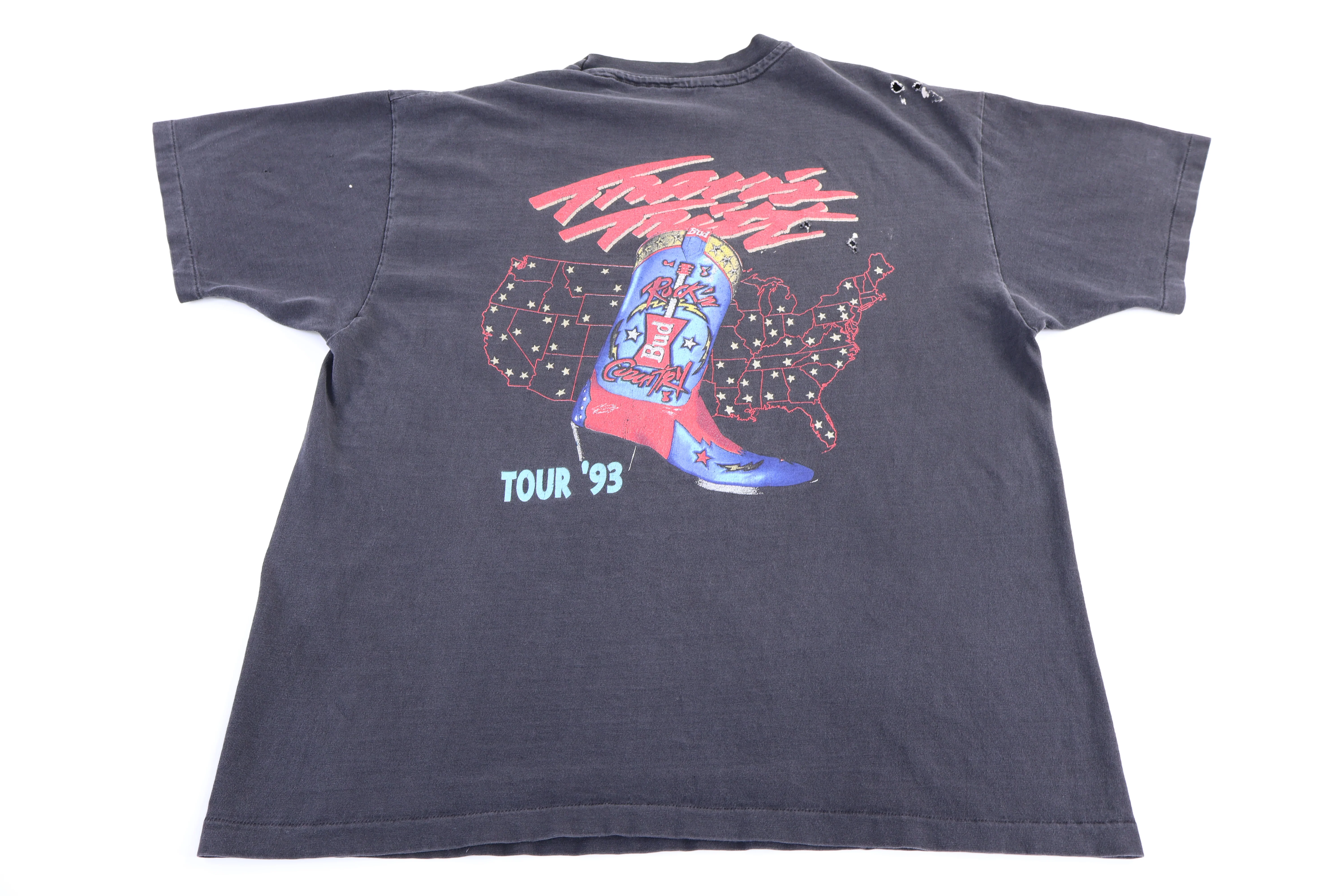 90's Travis Tritt Tour T-shirt - Image 2