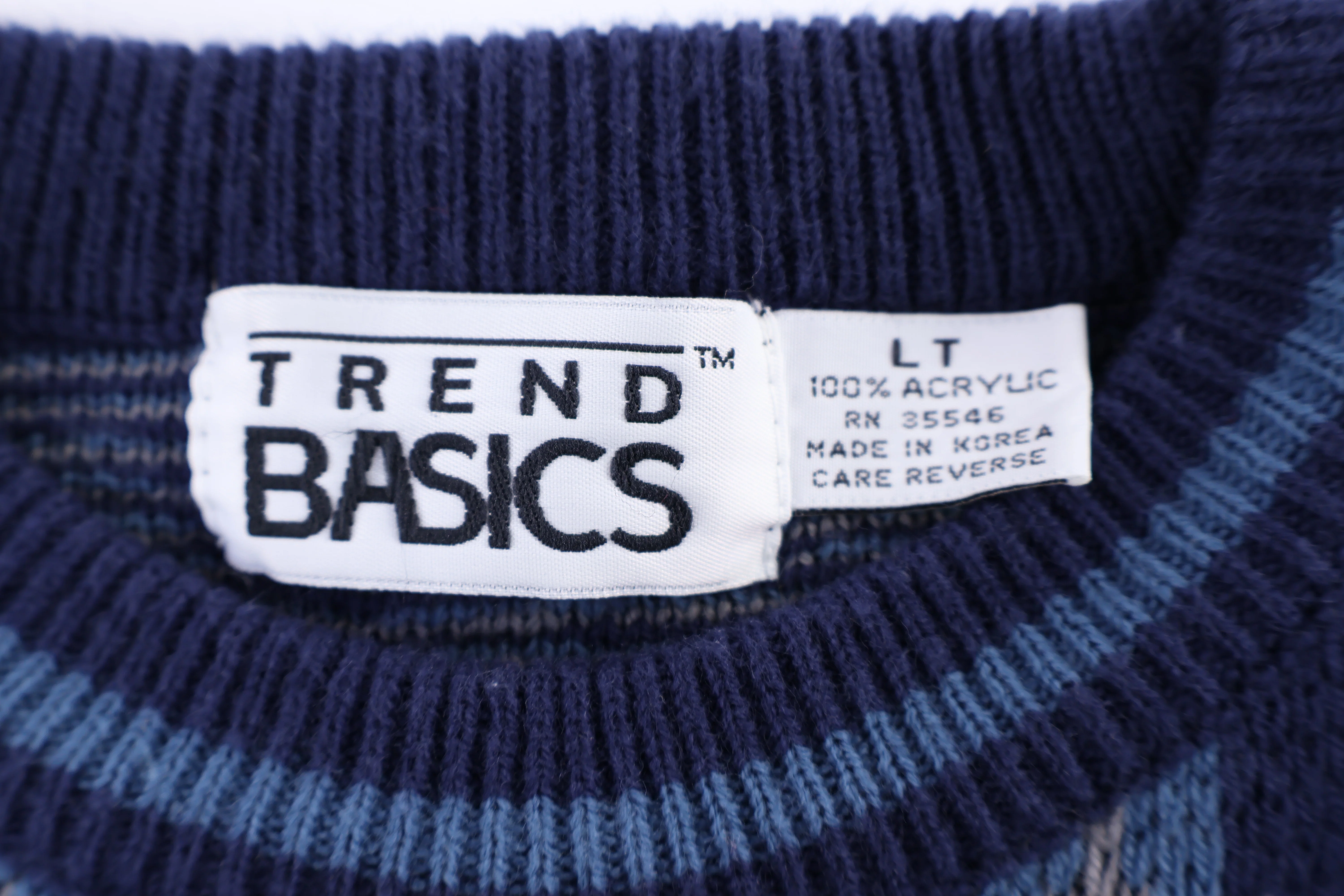 90's Trend Basic Multipattern Knit Sweater - Image 3