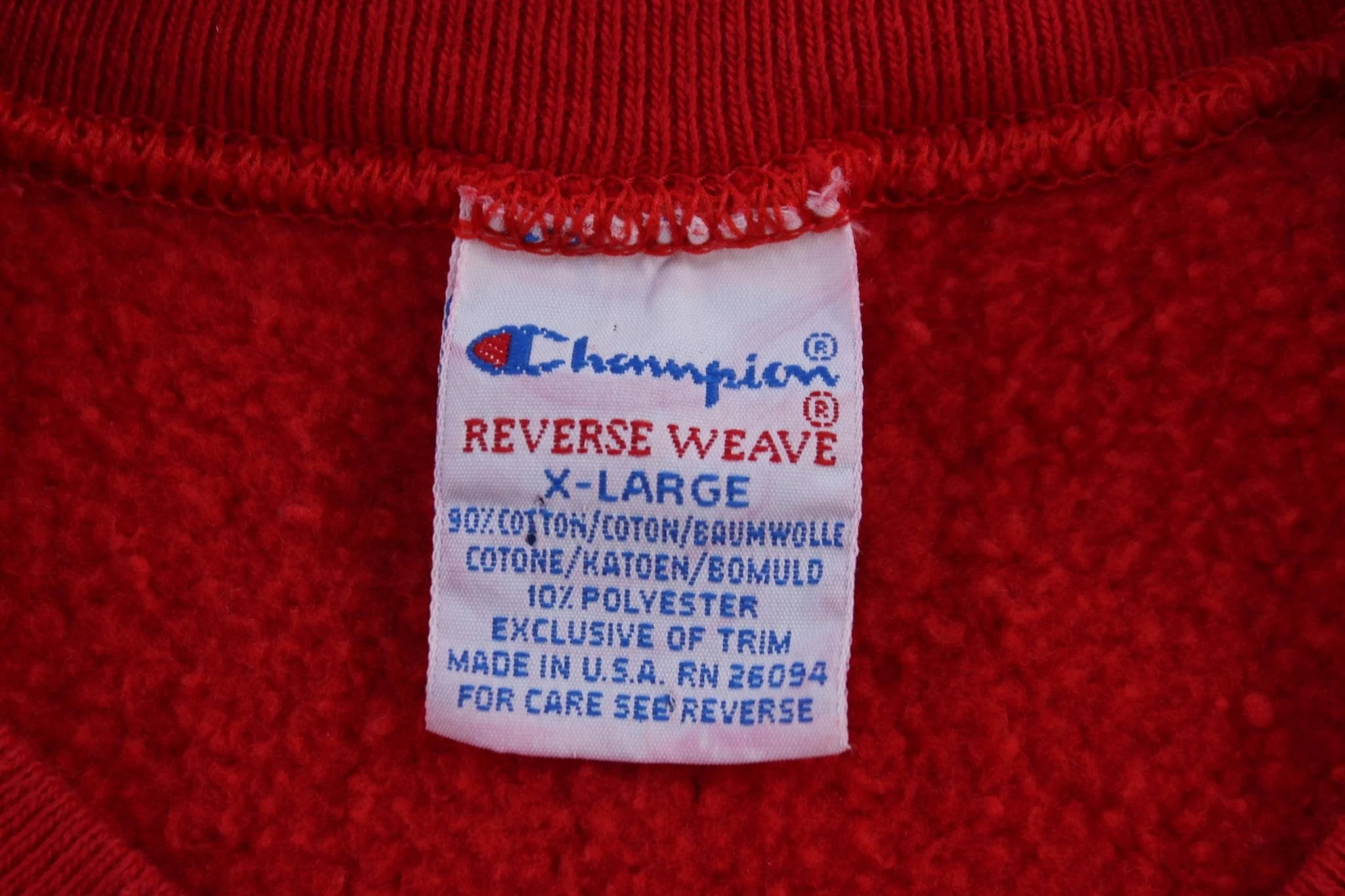 90's University of Arizona Reverse Weave Sweatshirt - Image 4