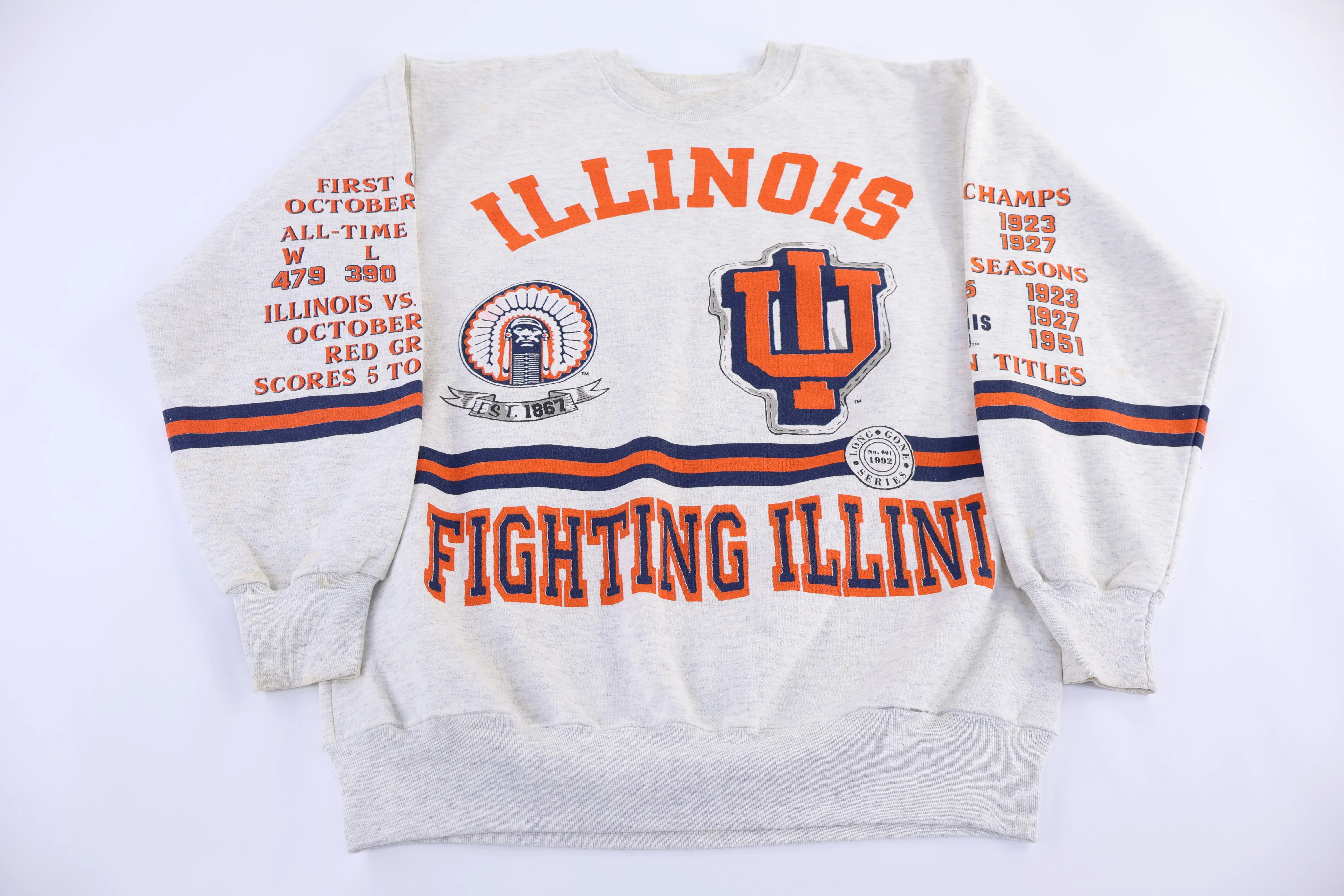 90's University of Illinois Fighting Illini Sweatshirt