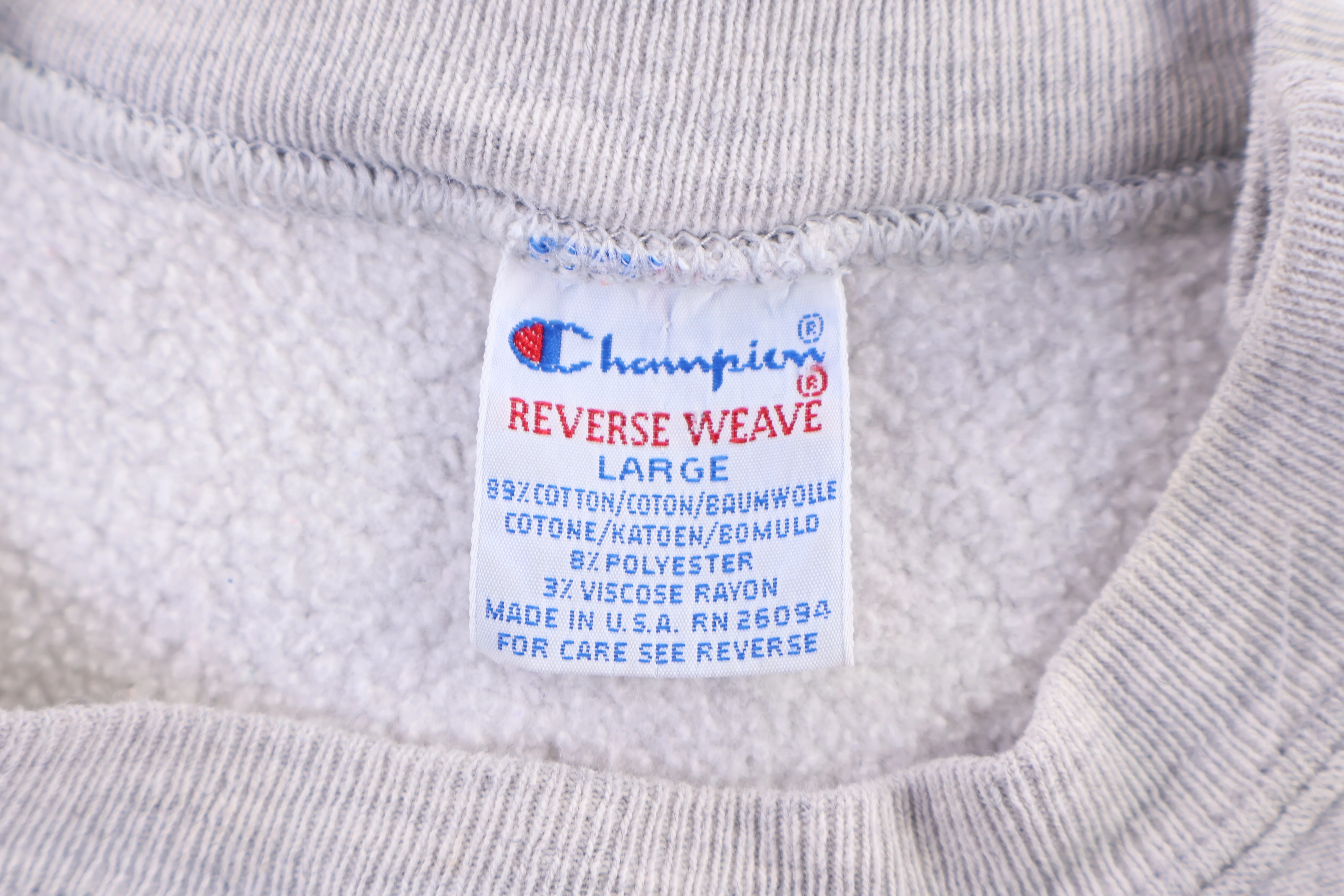 90's University of Miami Football Reverse Weave Sweatshirt - Image 5