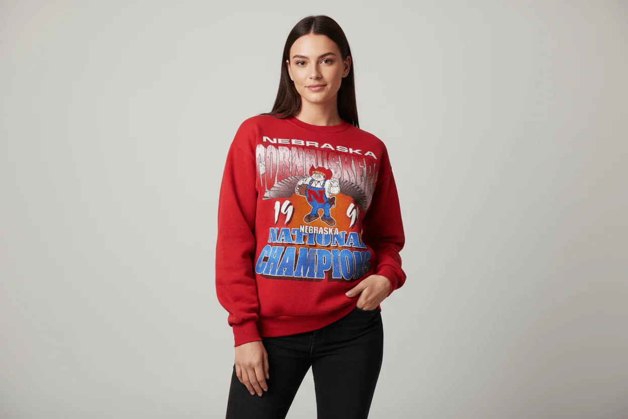 90's University of Nebraska Sweatshirt