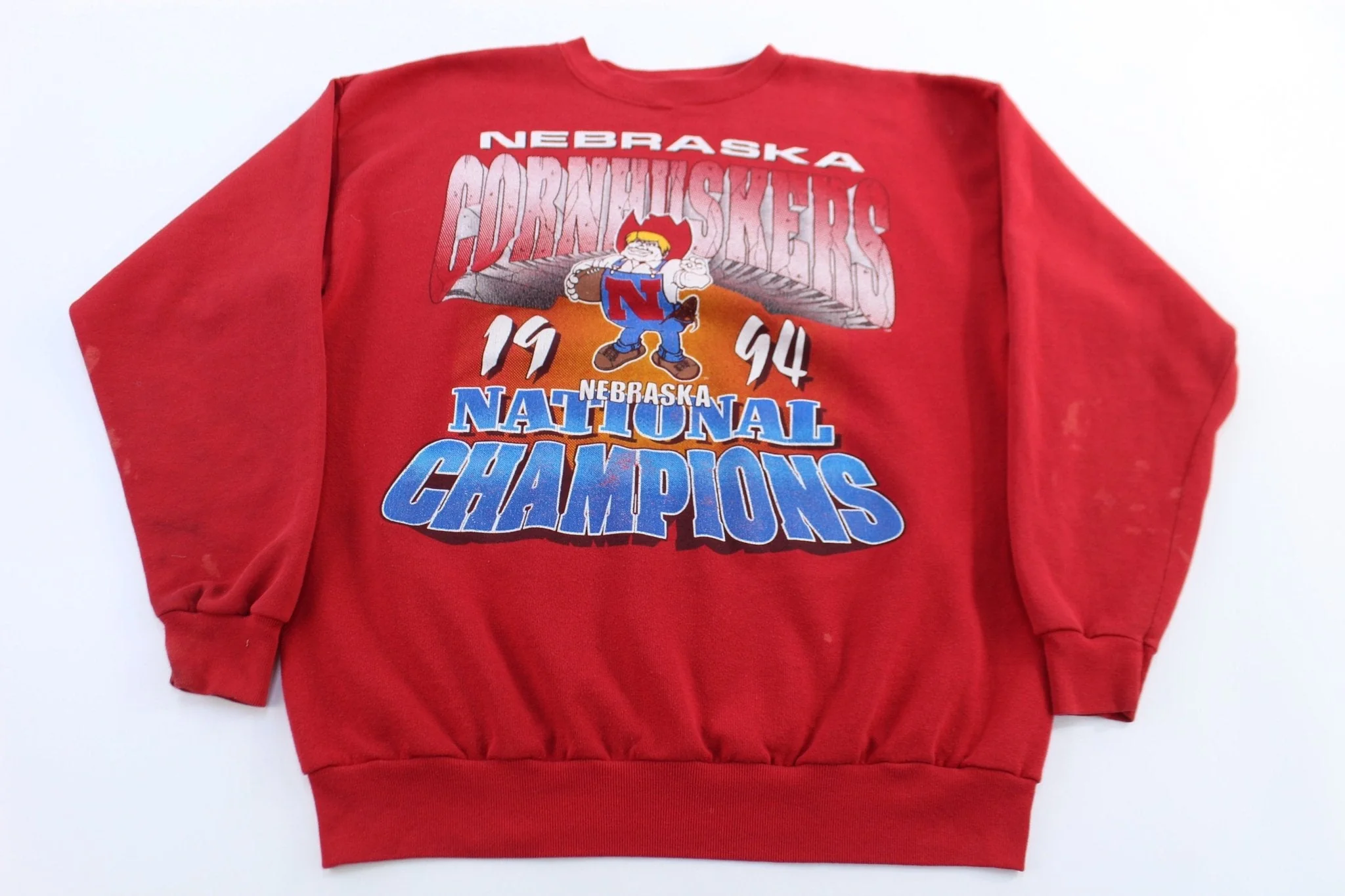 90's University of Nebraska Sweatshirt - Image 2