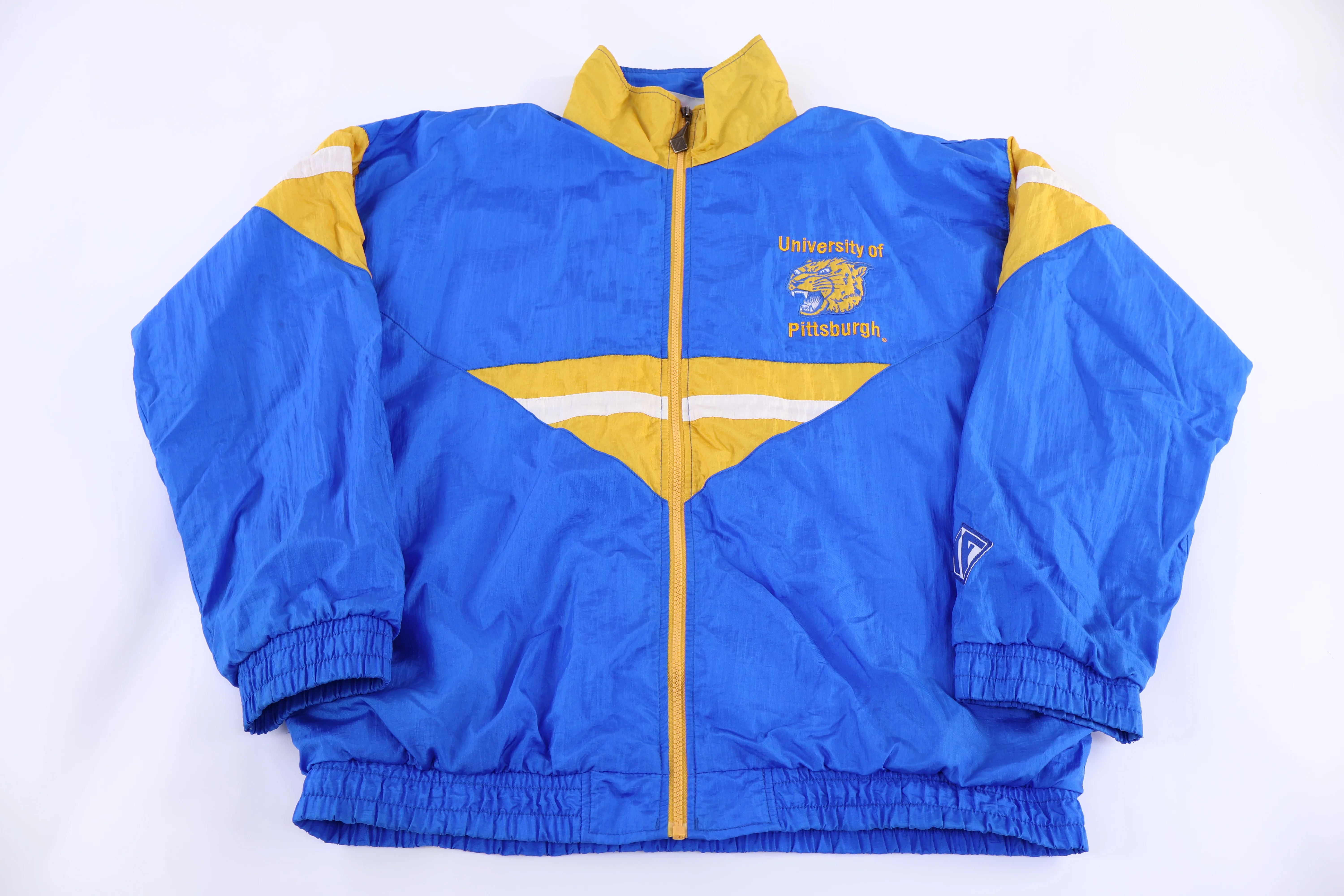 90's University of Pittsburgh Full Zip Windbreaker Jacket