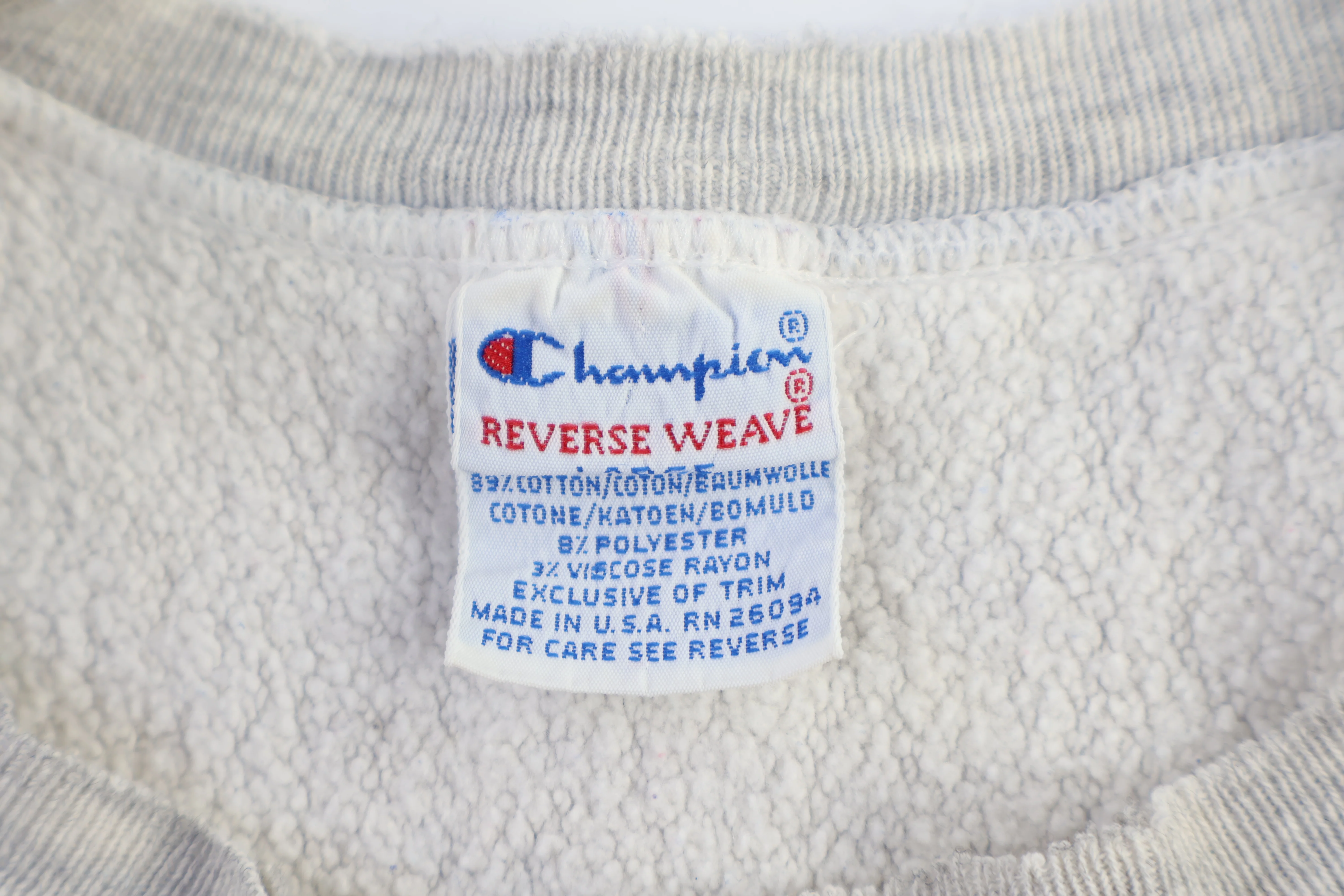 90's University of Wisconsin Reverse Weave Sweatshirt - Image 4