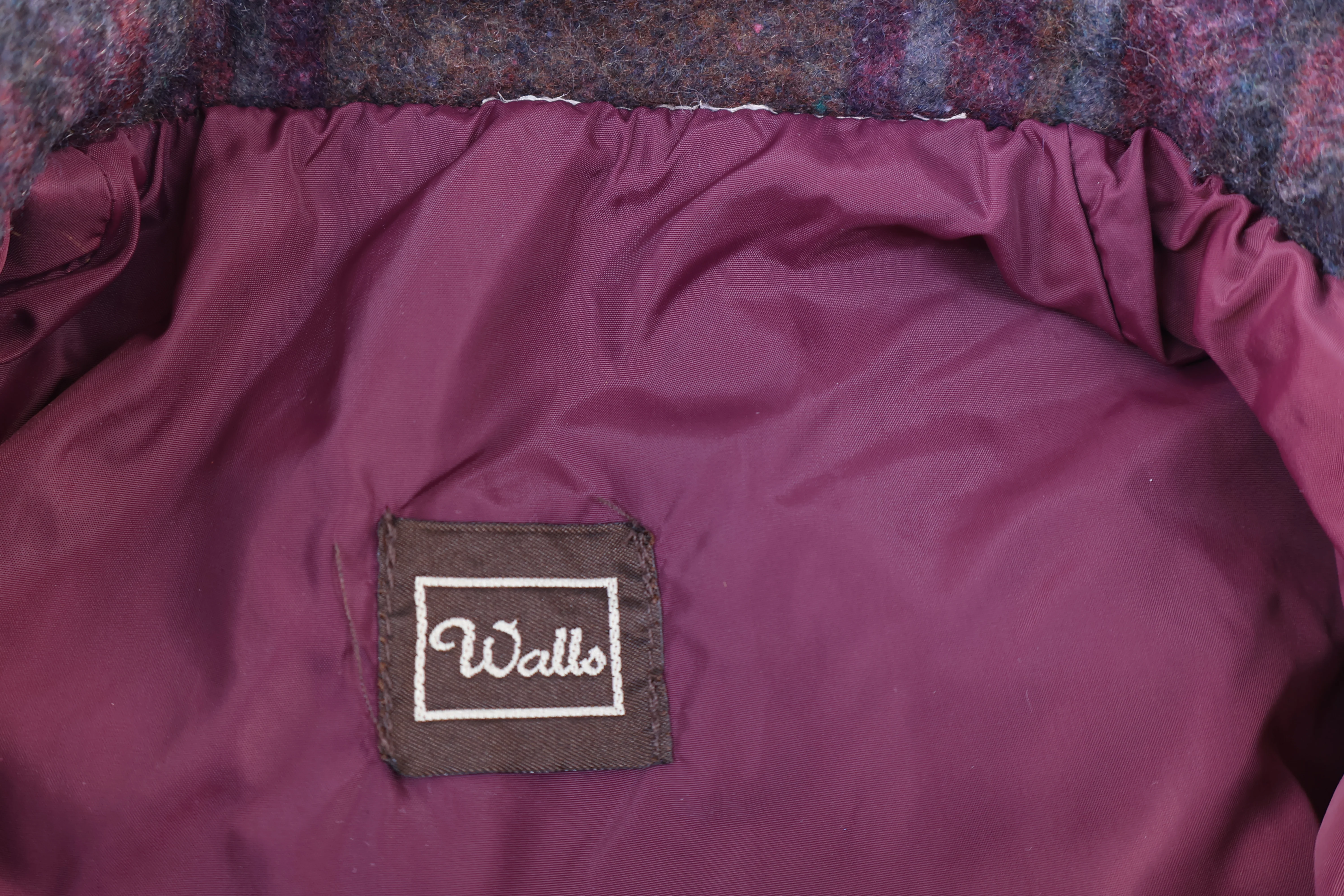 90's Wall's Western Pattern Bomber Jacket - Image 3