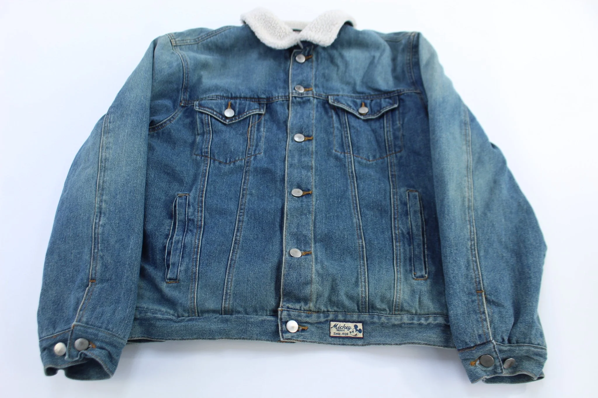 90's Walt Disney World Sherpa Lined Trucker Jacket