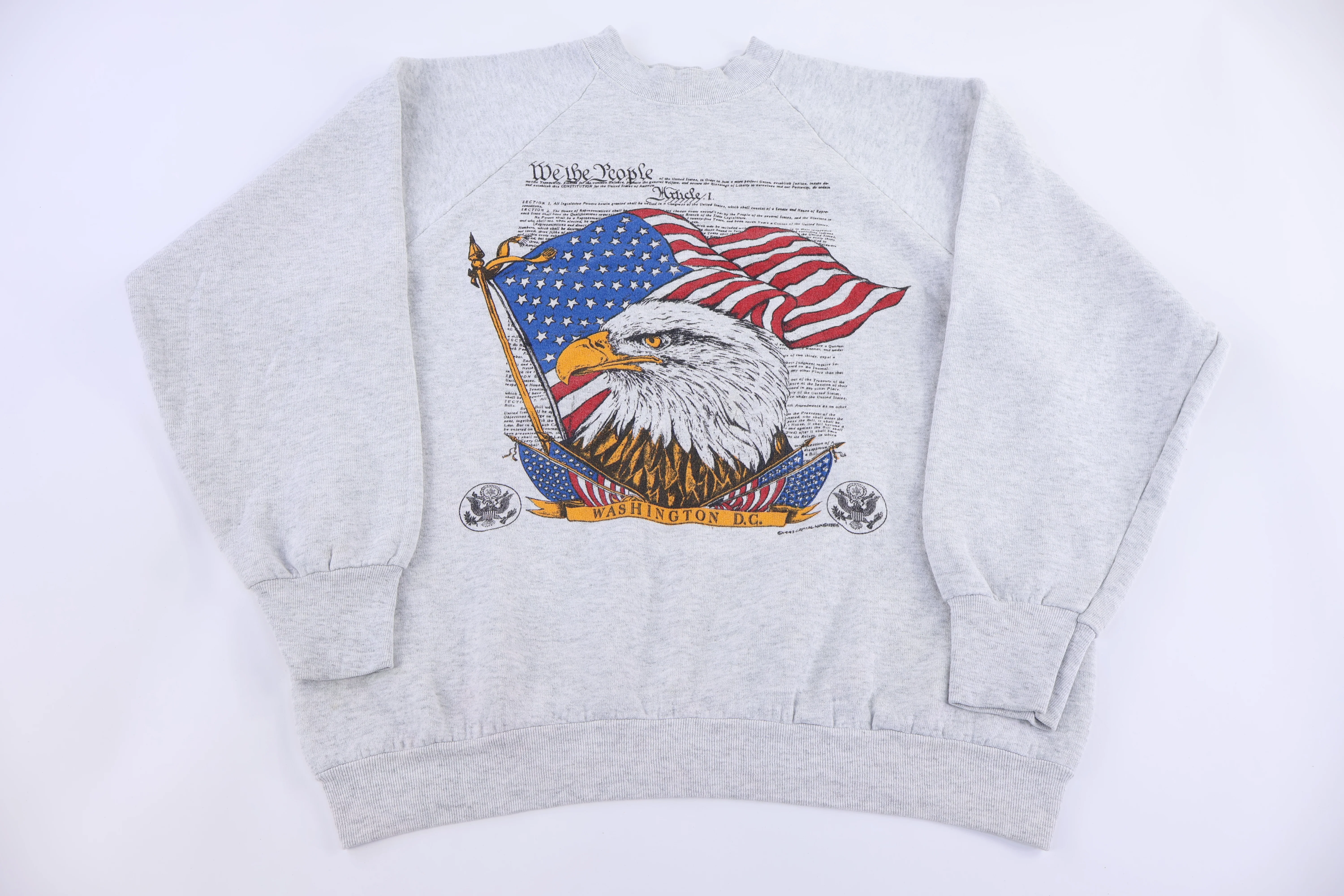90's Washington DC We The People Sweatshirt