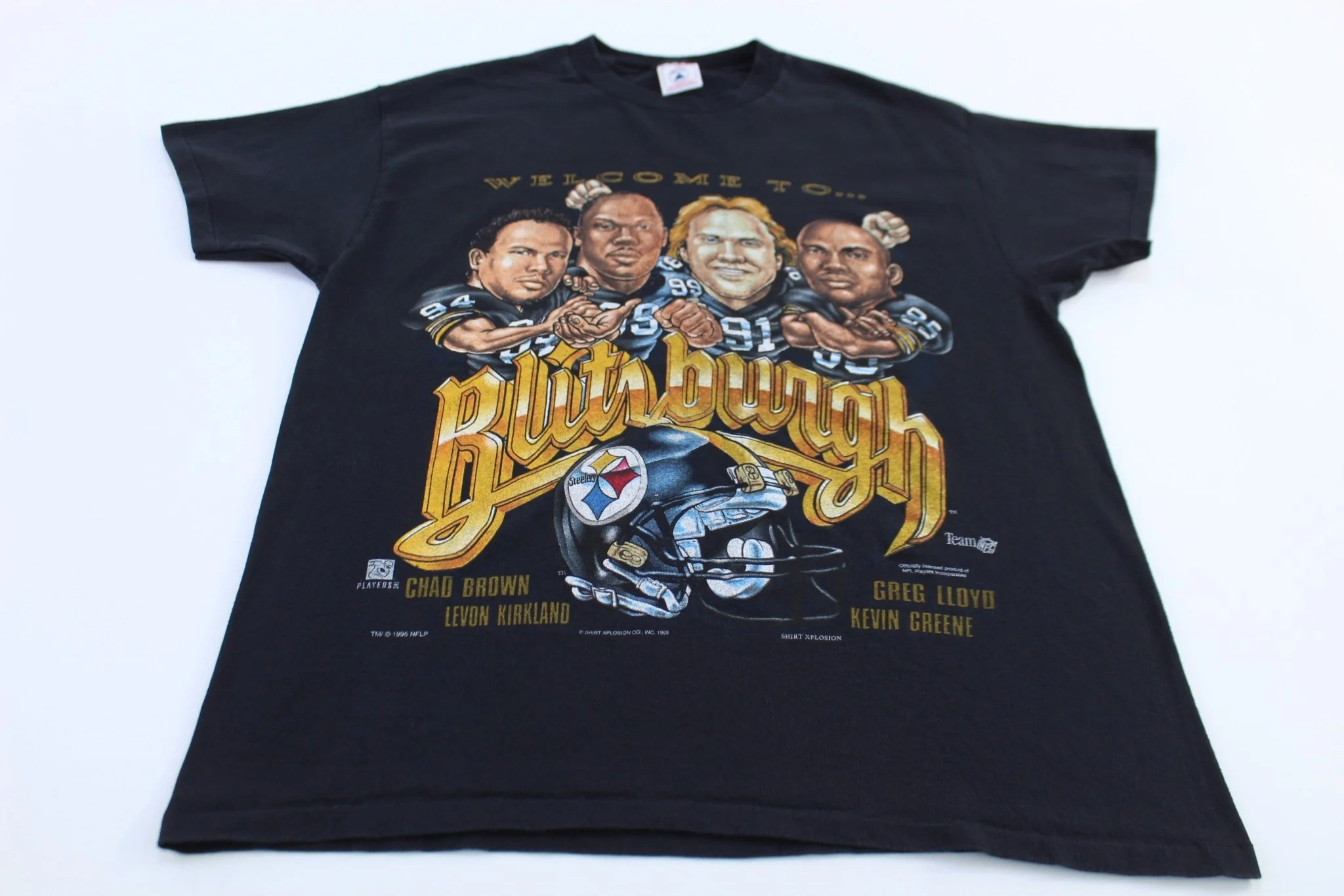 90's Welcome To Bliztburgh Pittsburgh Steelers Football T-shirt