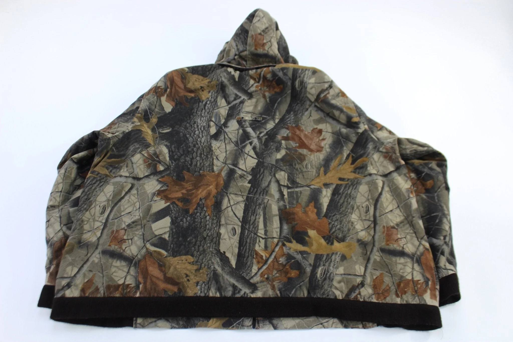 90's Wells Creek Camo Full Zip Hooded Jacket - Image 2