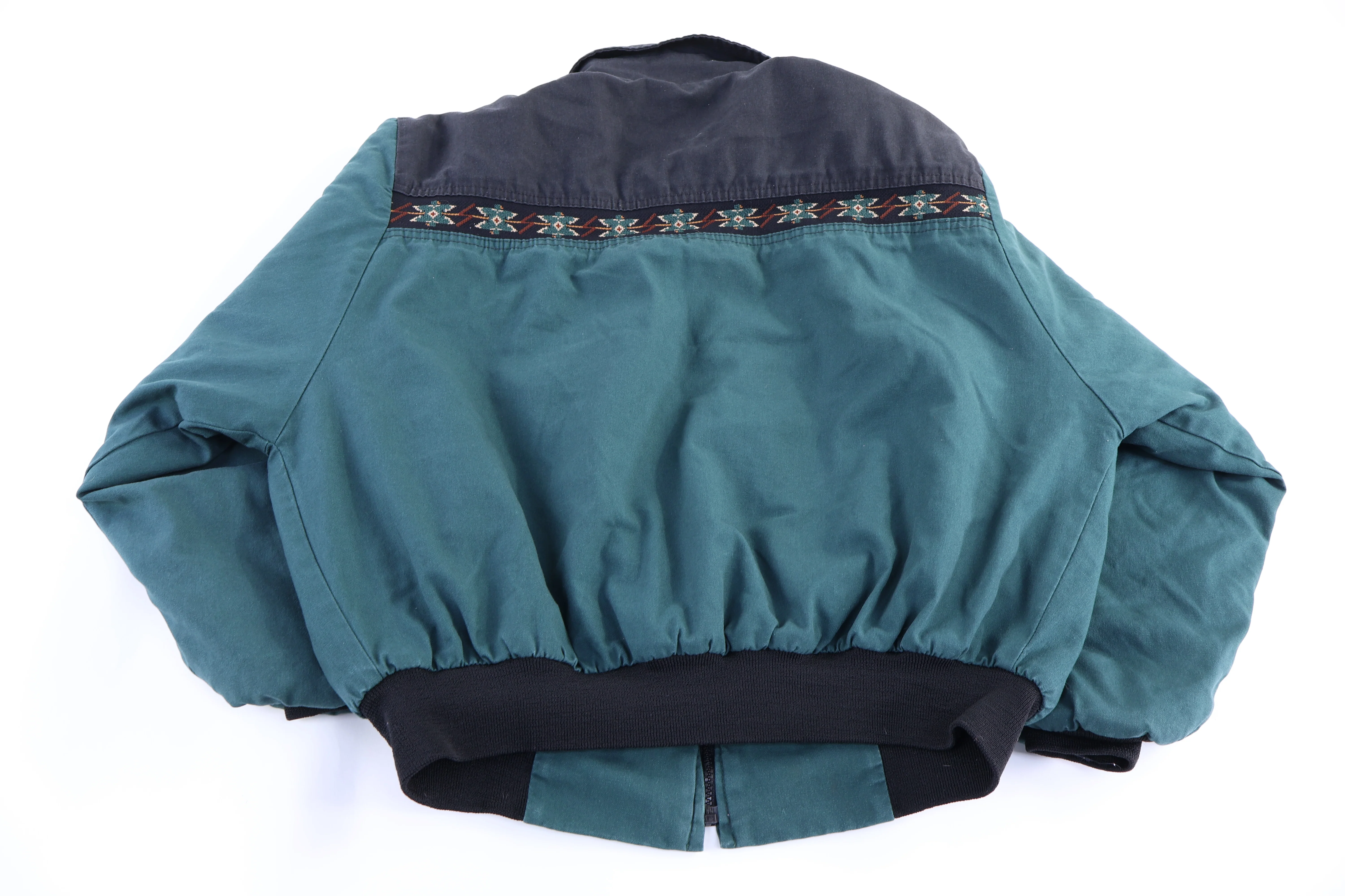 90's Western Frontier Blanket Lined Full Zip Jacket - Image 2