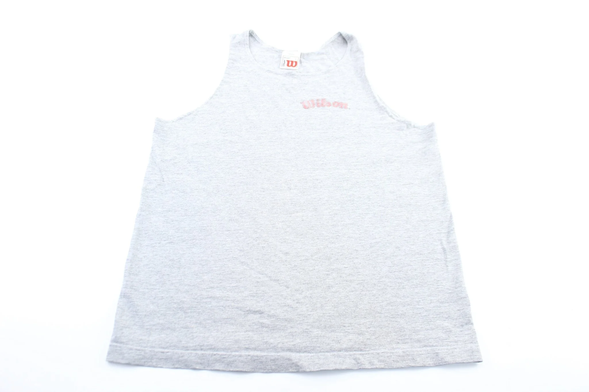 90's Wilson Logo Grey Tank Top