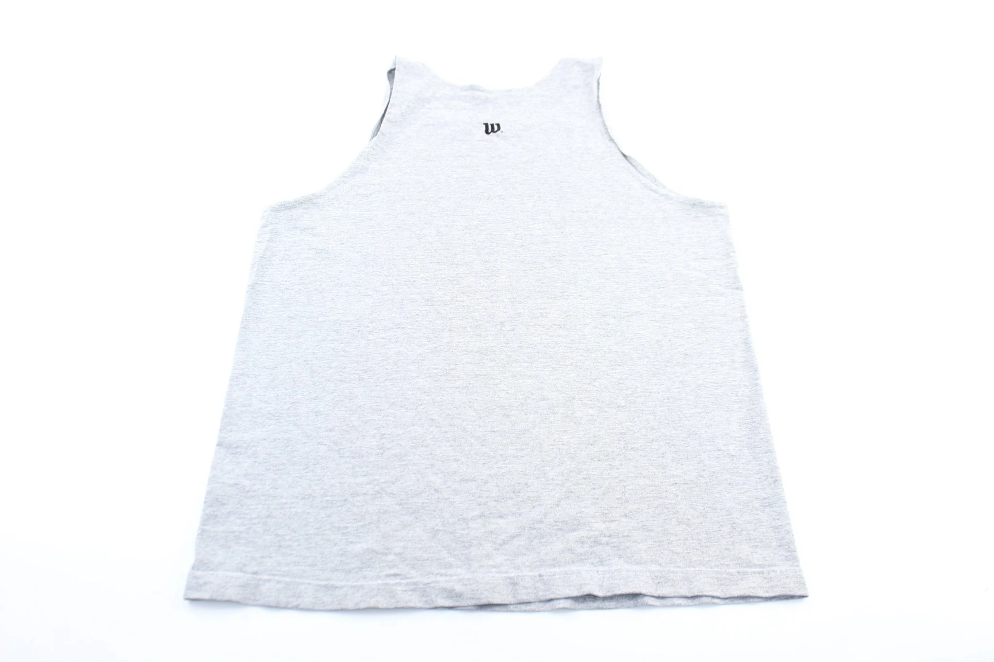 90's Wilson Logo Grey Tank Top - Image 2