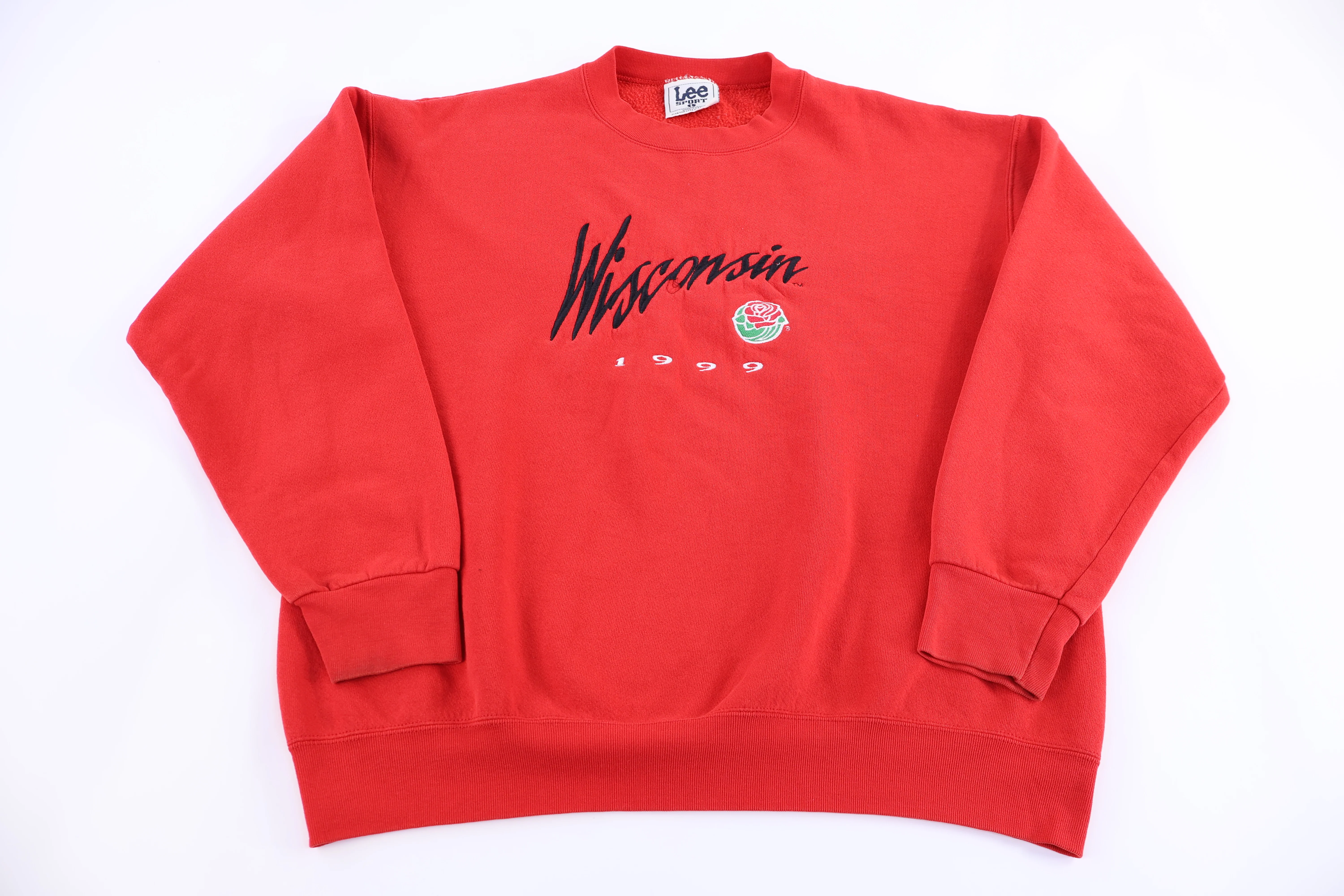 90's Wisconsin Badgers Embrodiered Sweatshirt