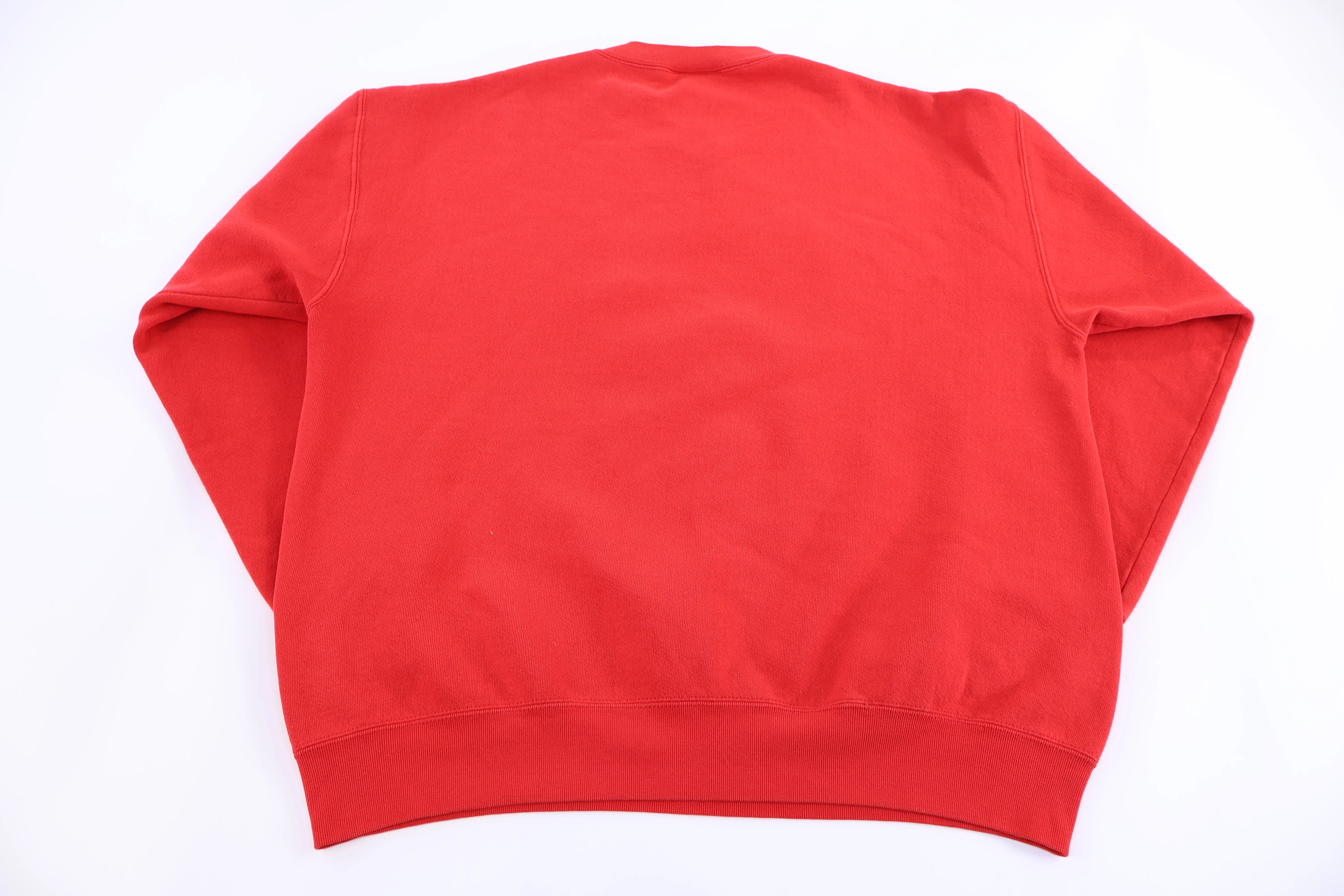 90's Wisconsin Badgers Embrodiered Sweatshirt - Image 2