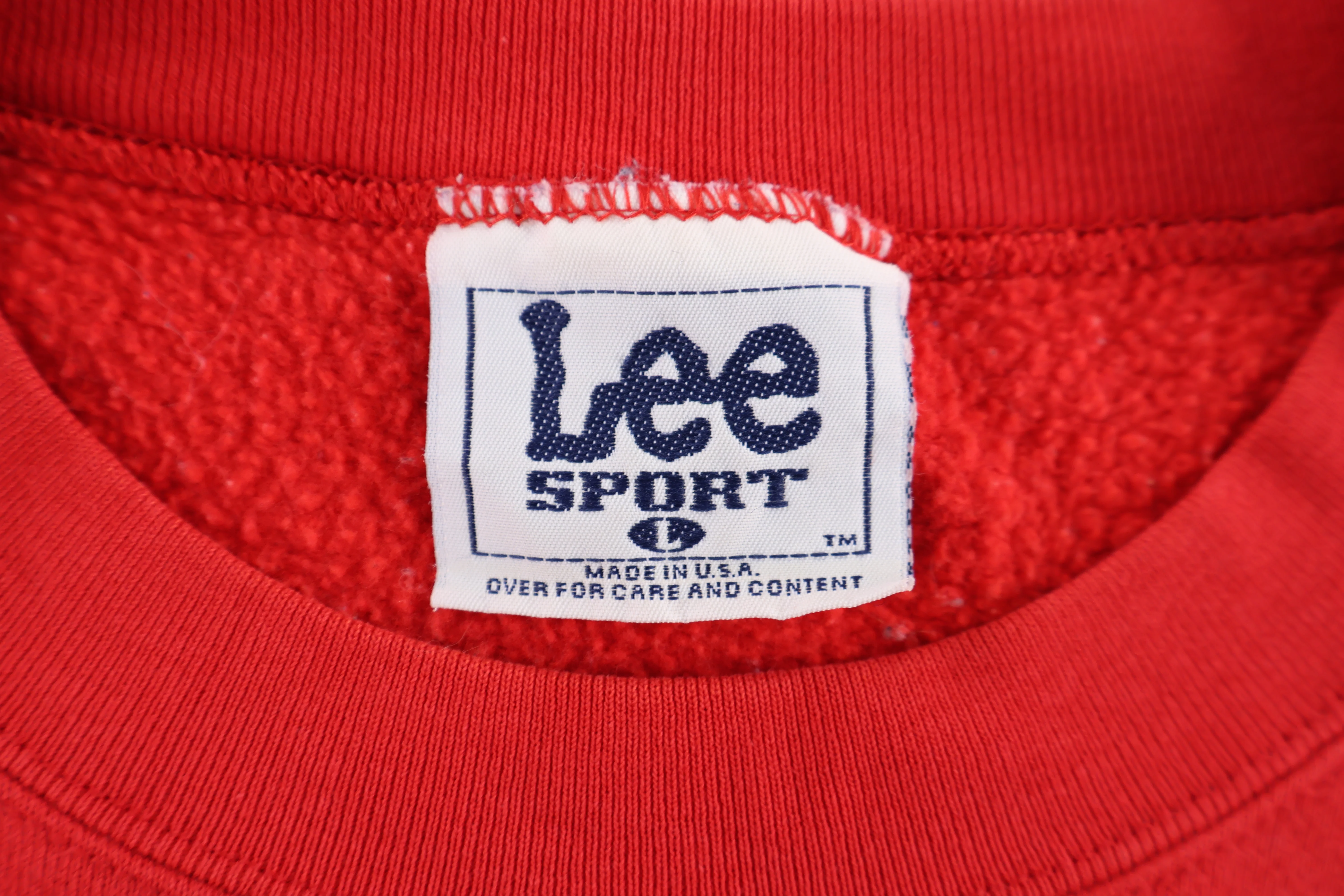 90's Wisconsin Badgers Embrodiered Sweatshirt - Image 3