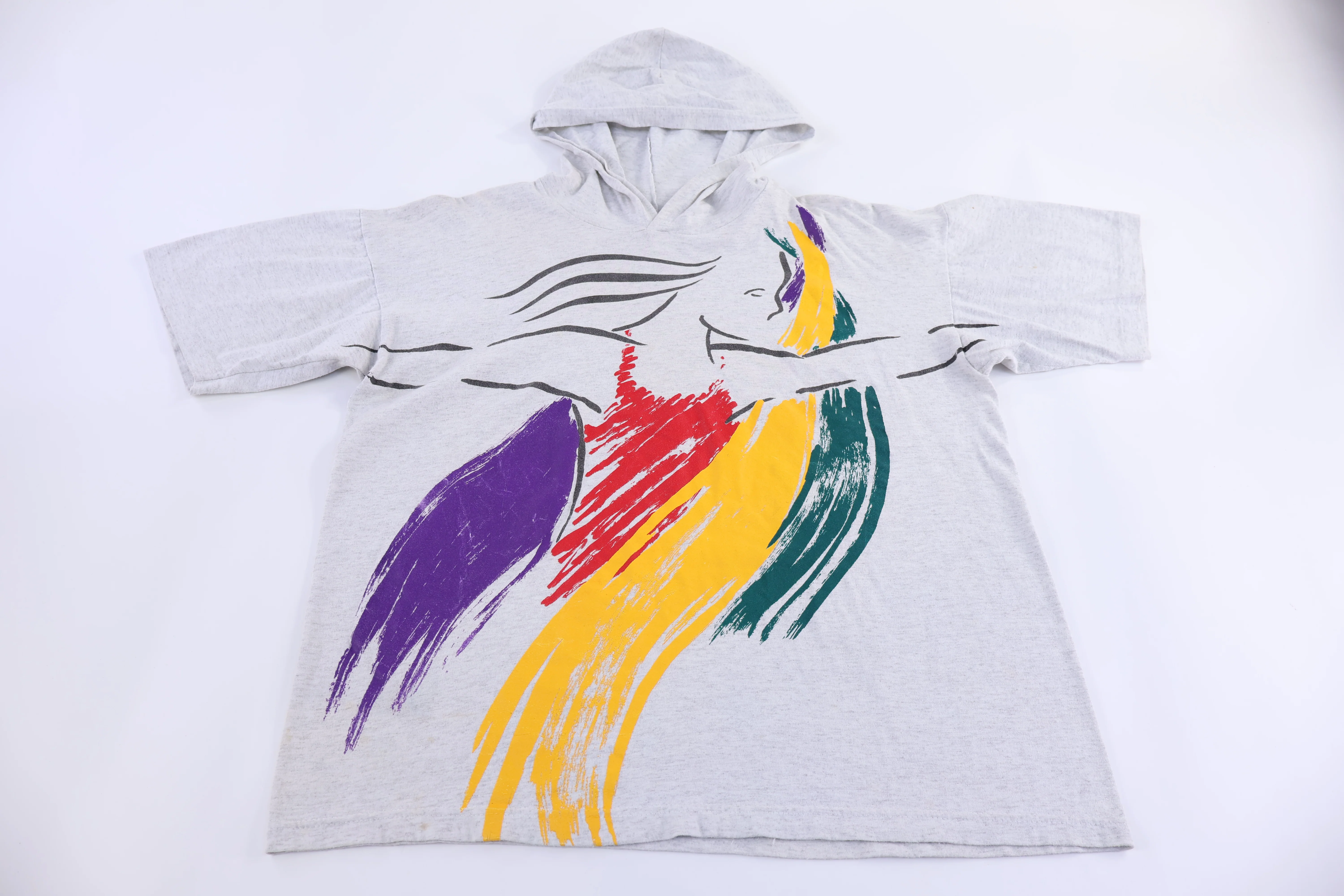 90's Women's Athletics Hooded Pullover