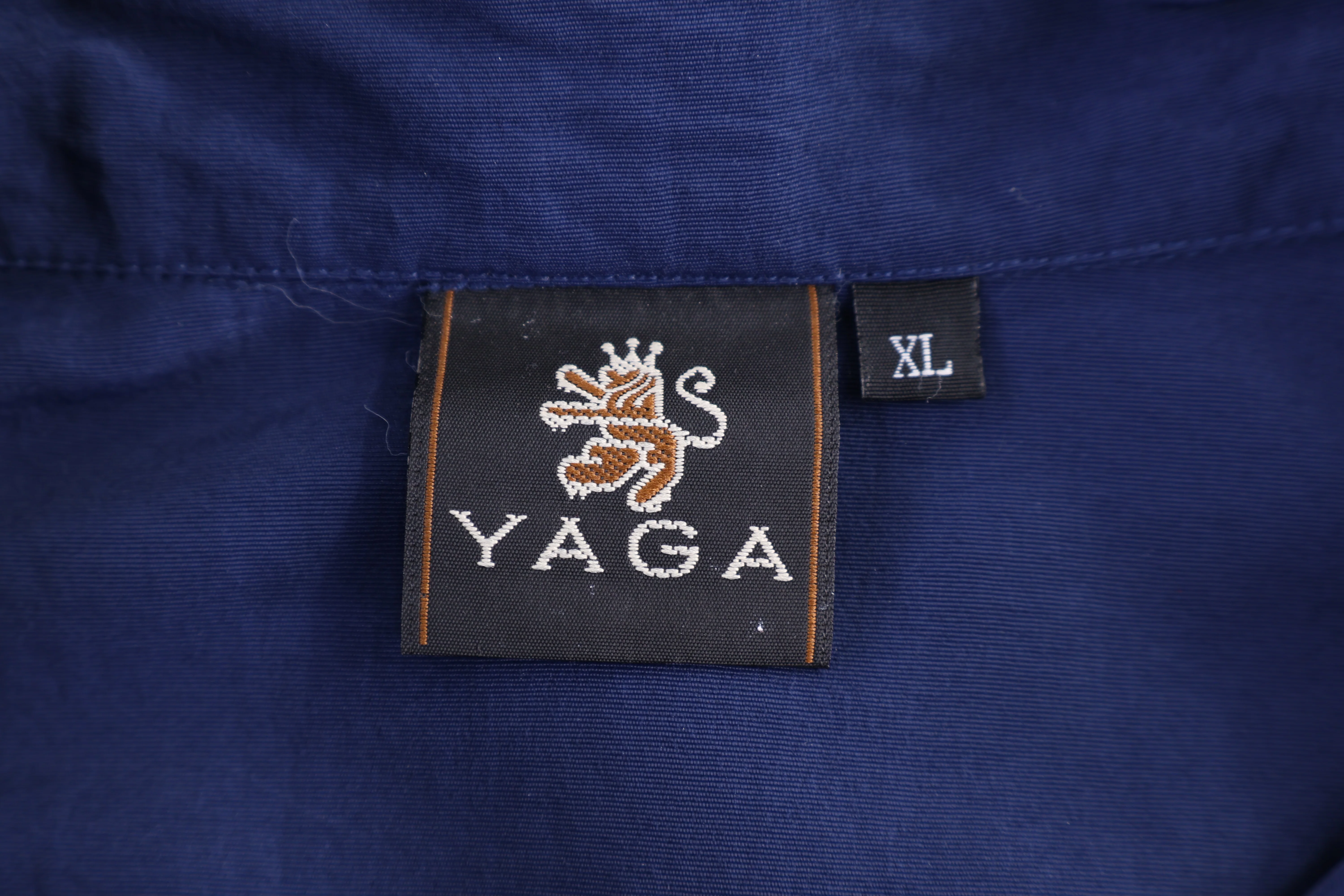 90's Yaga Blue Full Zip Lightweight Jacket - Image 3